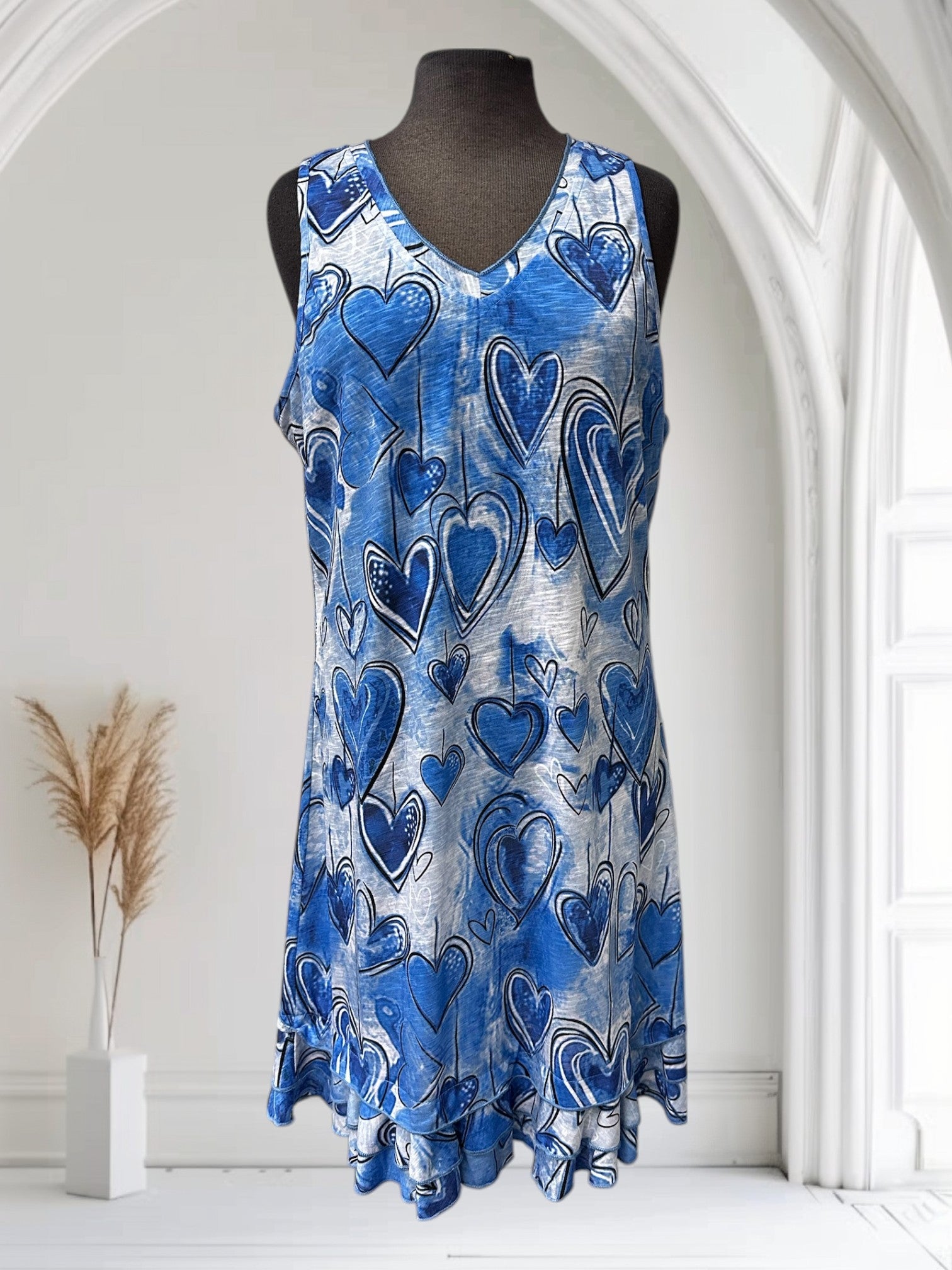 Robe sans manche Tango Mango (volants dans le bas)