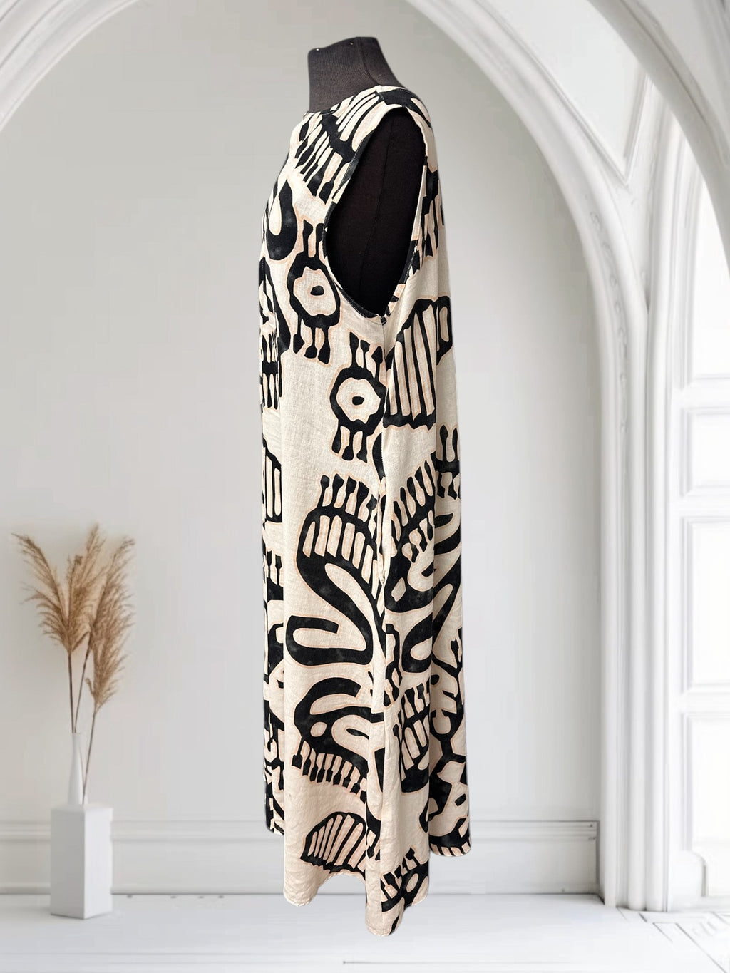 Robe longue sans manche