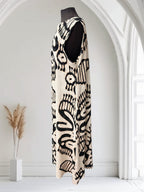 Robe longue sans manche