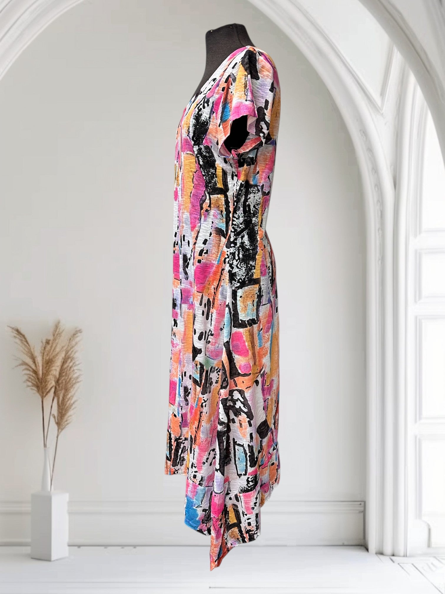 Robe à manches courtes Tango Mango