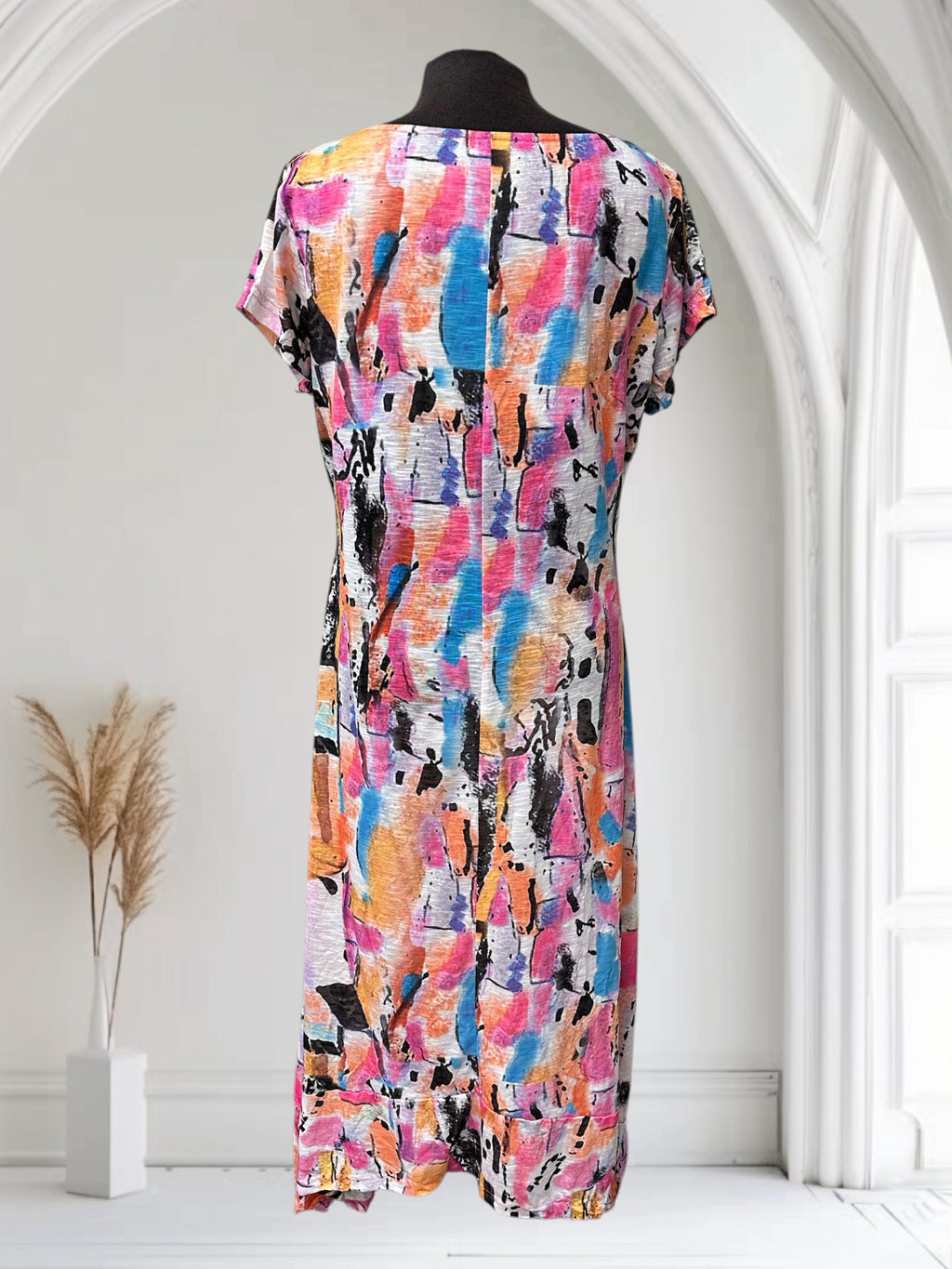 Robe à manches courtes Tango Mango