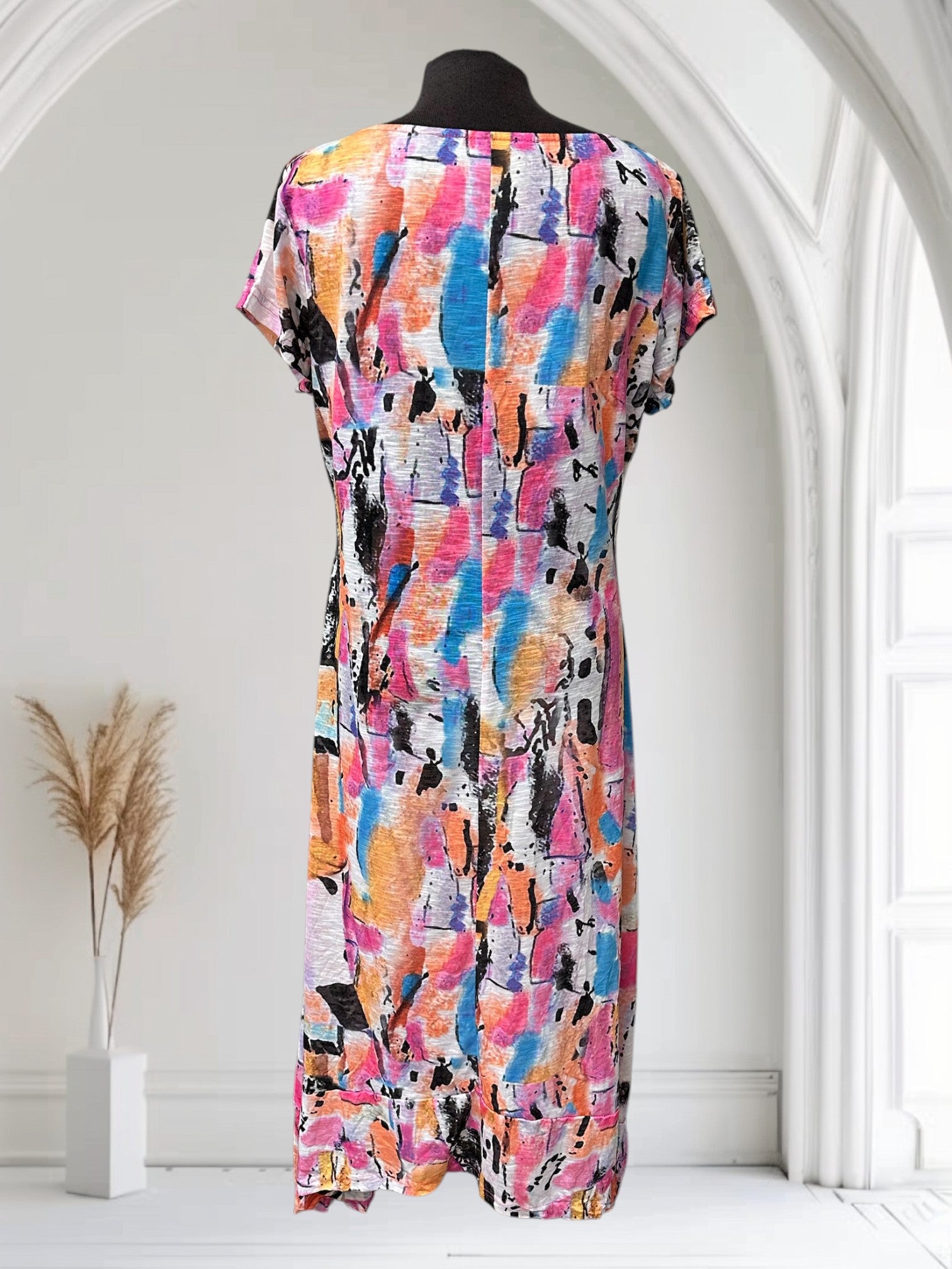 Robe à manches courtes Tango Mango