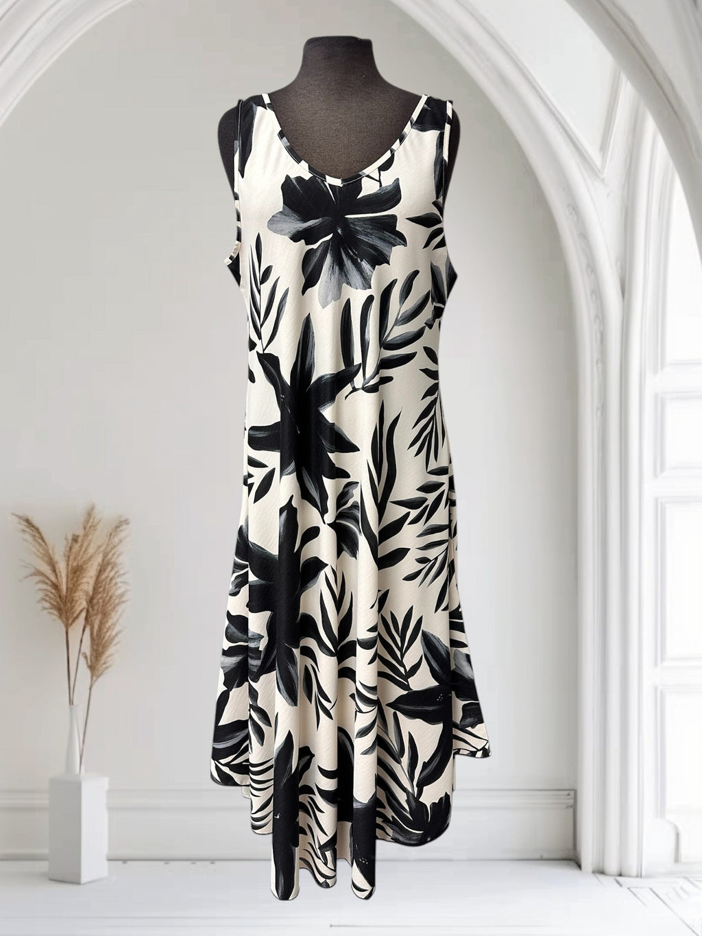 Robe longue sans manche Tango Mango