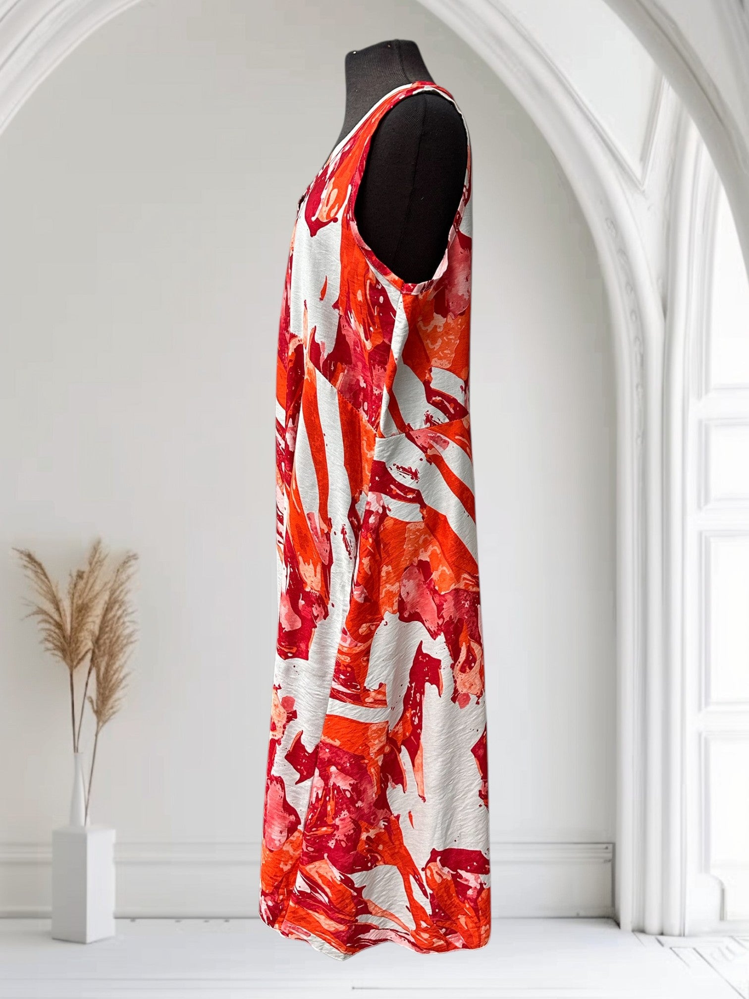 Robe longue sans manche
