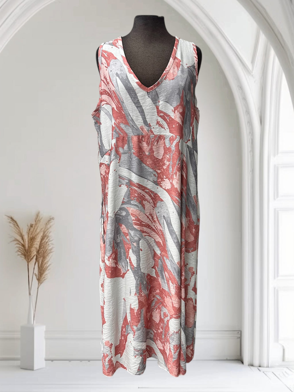 Robe longue sans manche