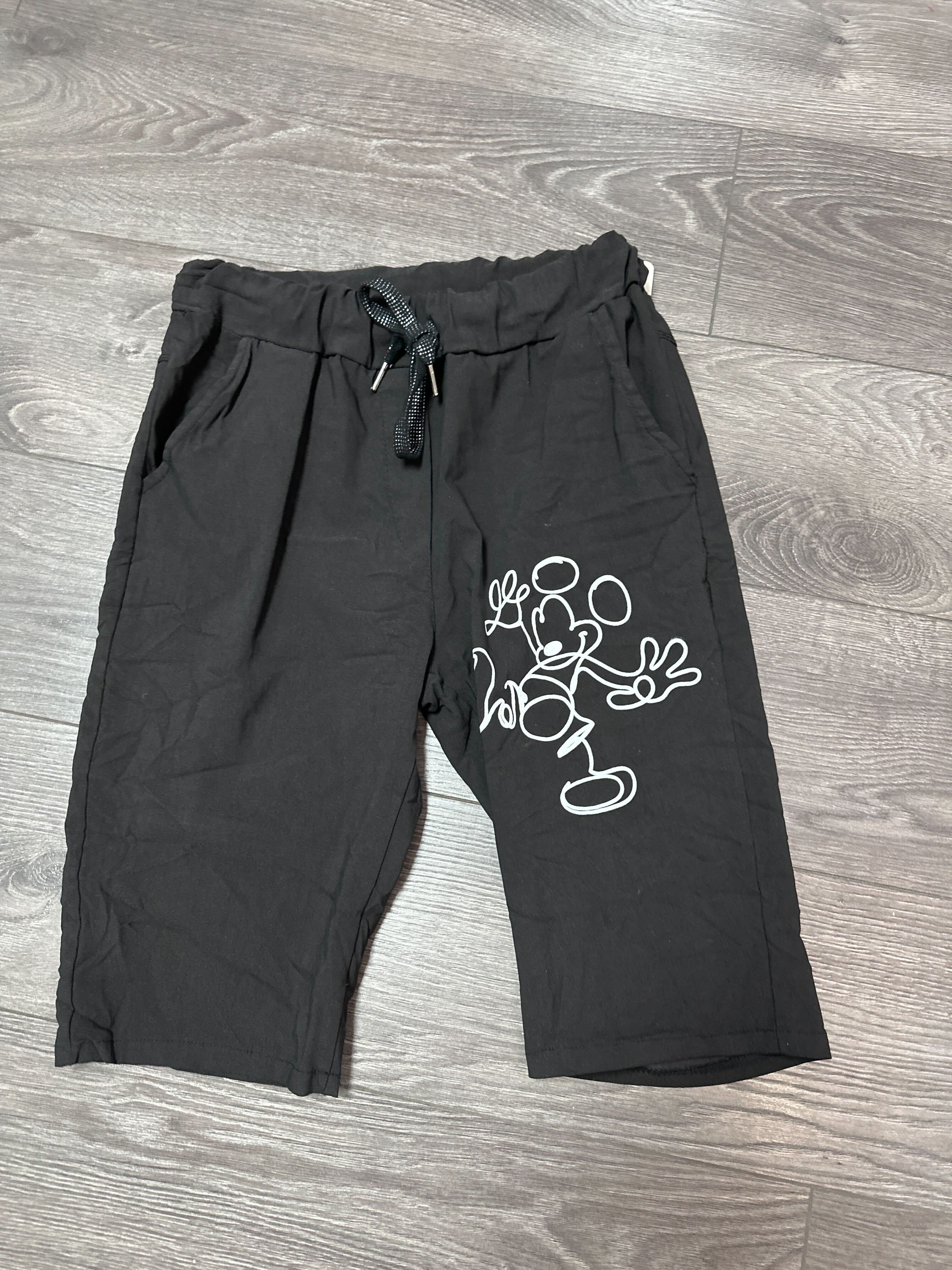 Nouveauté bermudas Mickey printemps/été 2024-BOUTIQUE SYLBELLE