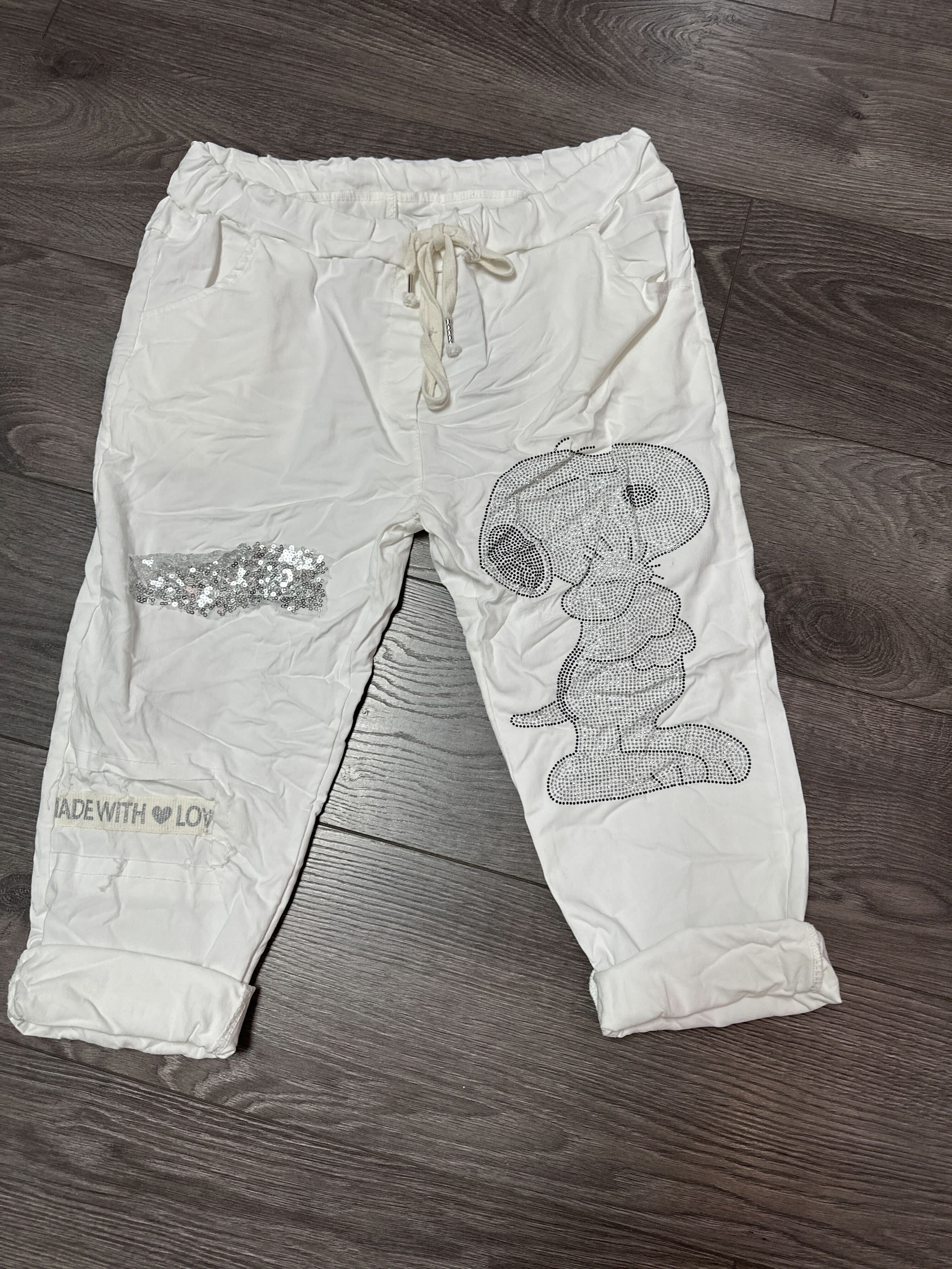 Nouveauté bermudas Snoopy printemps/été 2024-BOUTIQUE SYLBELLE