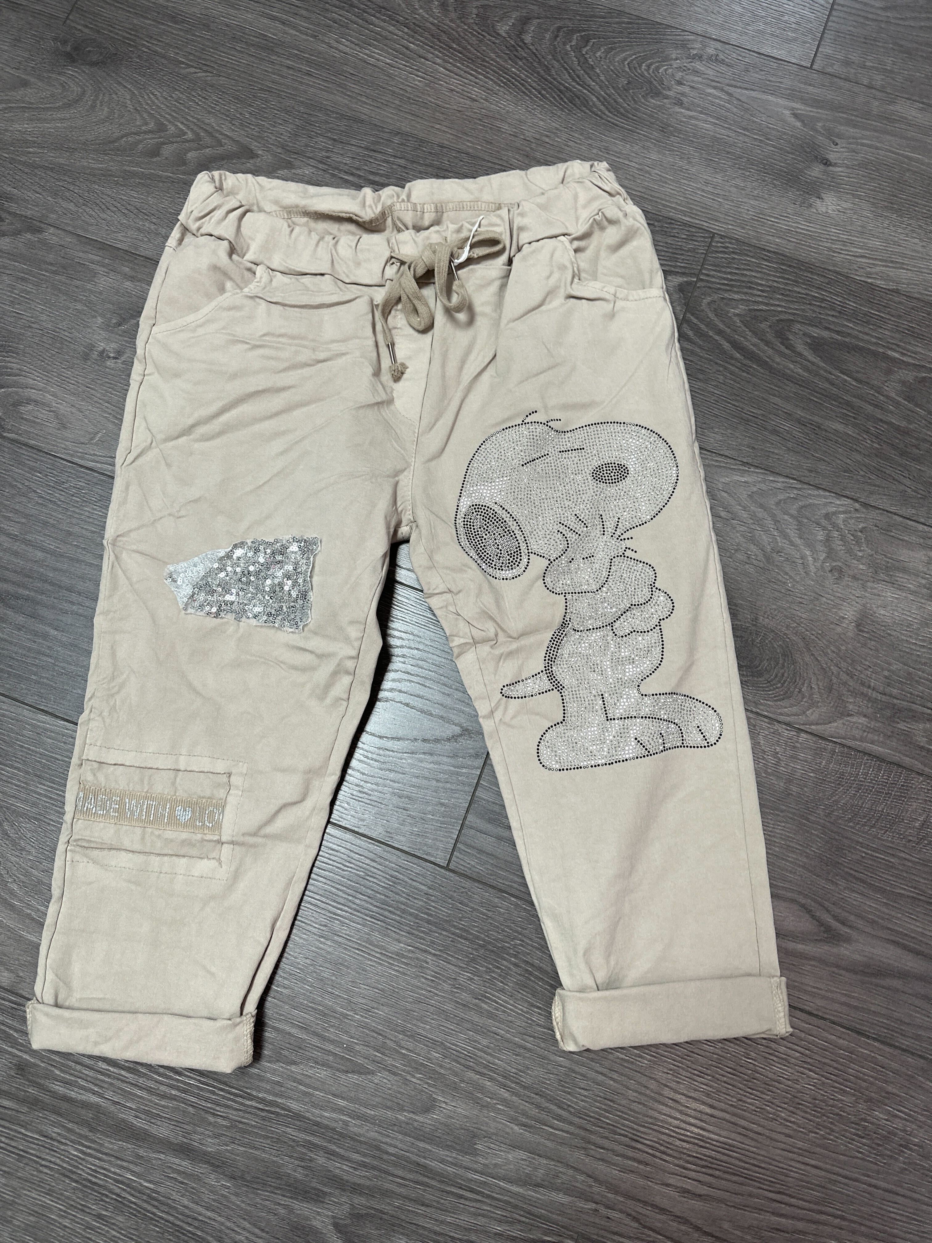 Nouveauté bermudas Snoopy printemps/été 2024-BOUTIQUE SYLBELLE