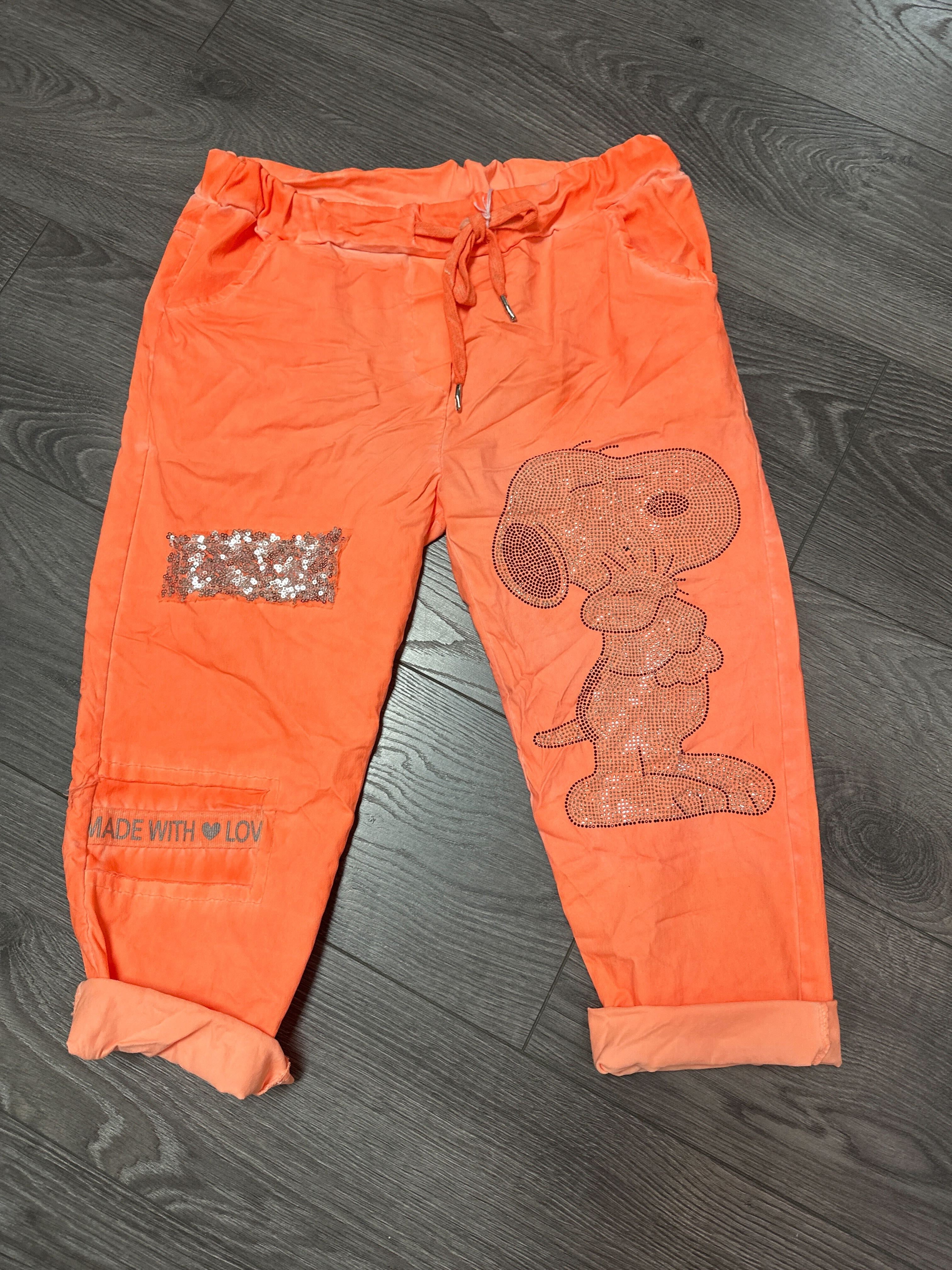 Nouveauté bermudas Snoopy printemps/été 2024-BOUTIQUE SYLBELLE