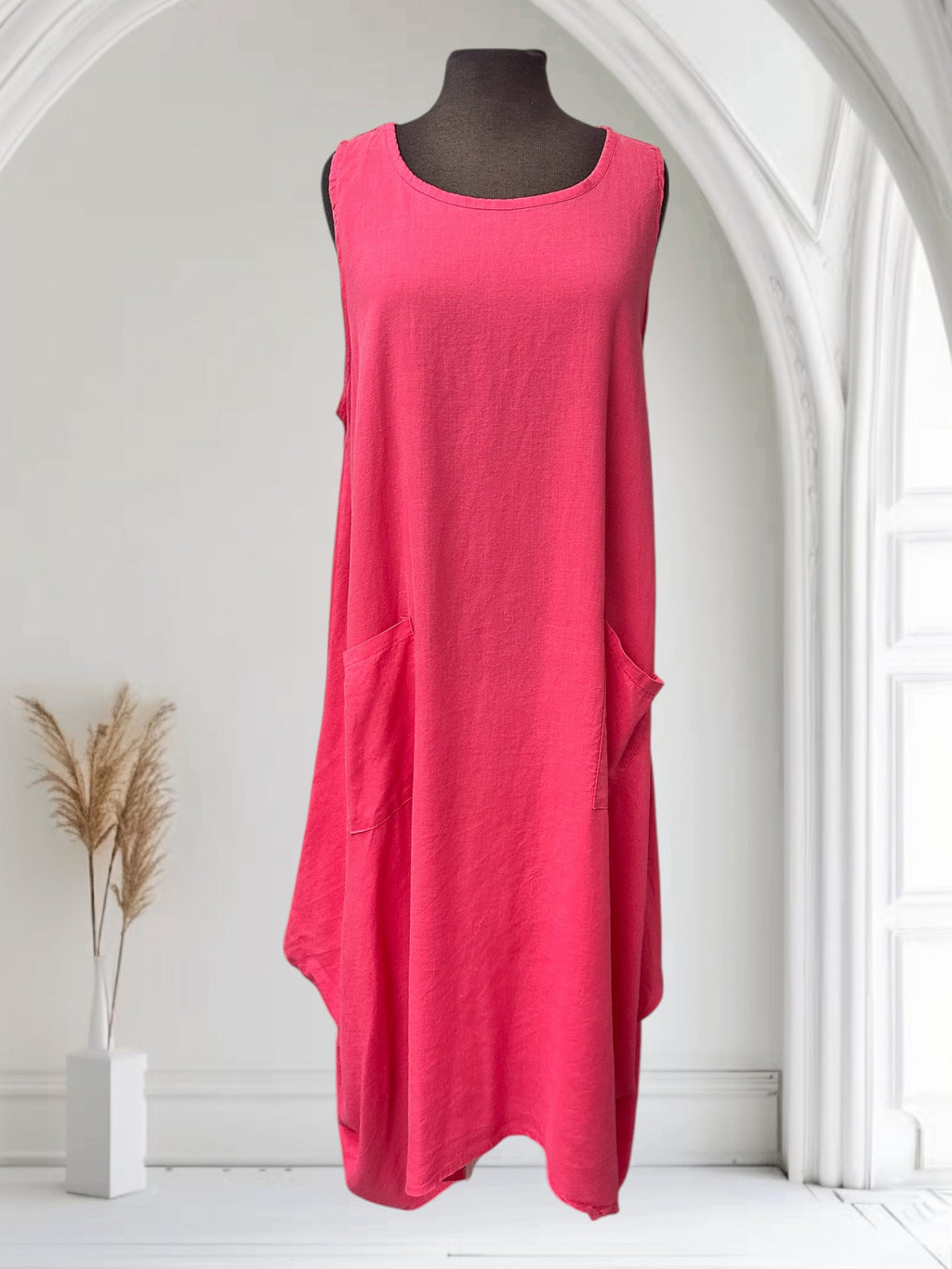 Robe longue sans manche
