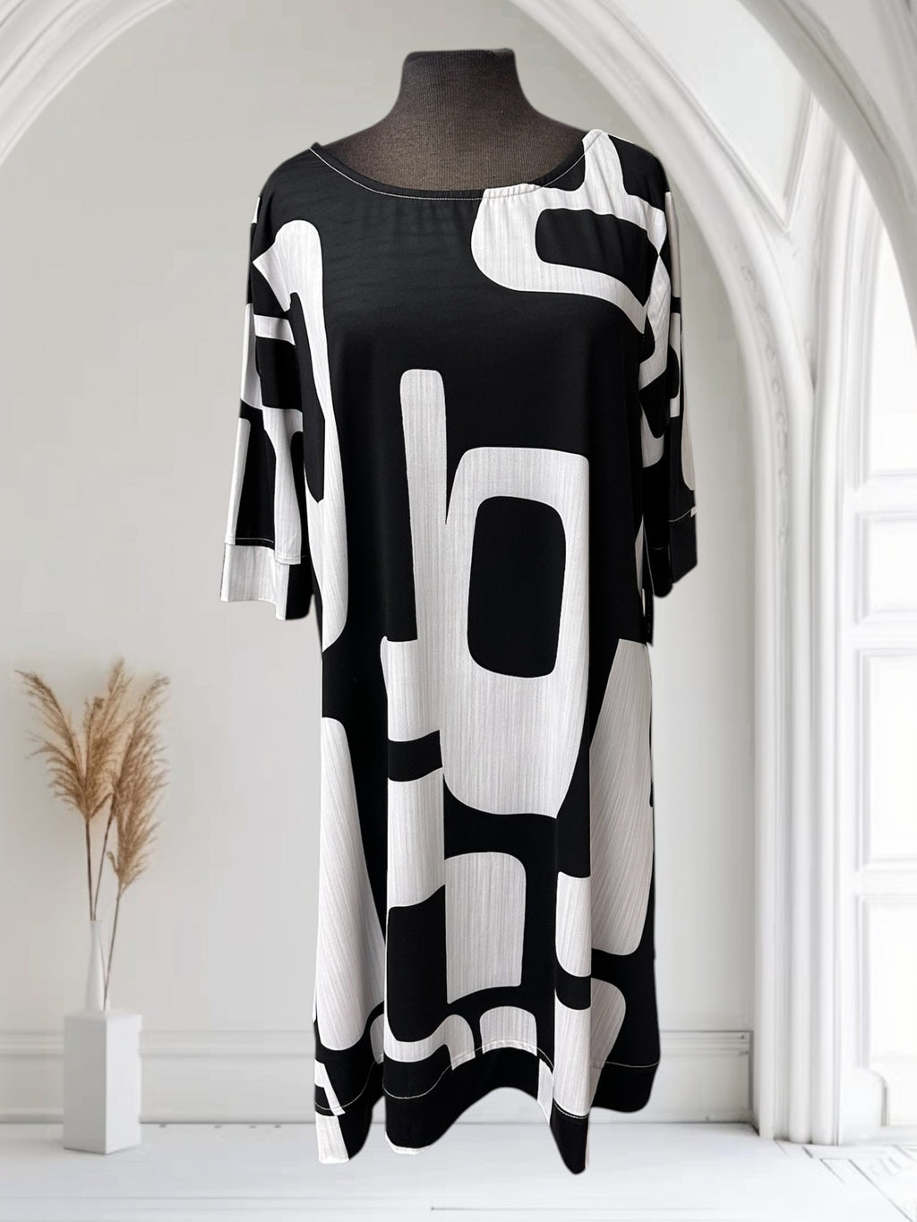 Robe Tango Mango (motif géométrique)