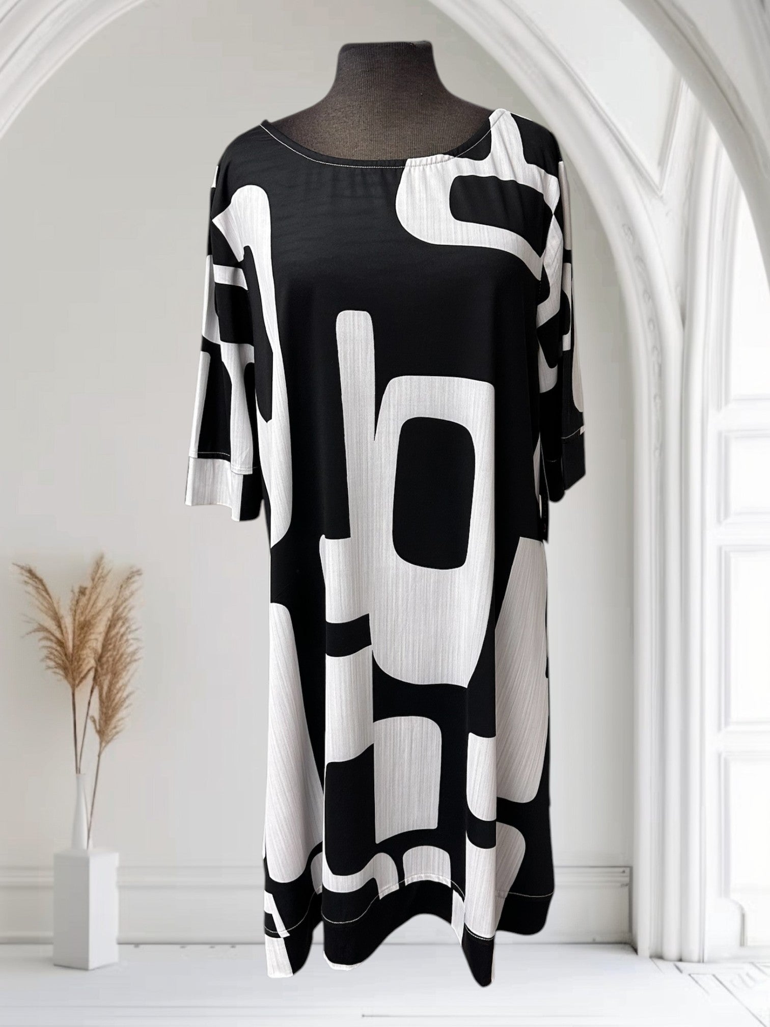 Robe Tango Mango (motif géométrique)
