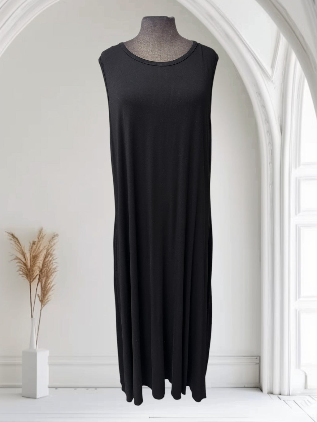 Robe longue sans manche Tango Mango