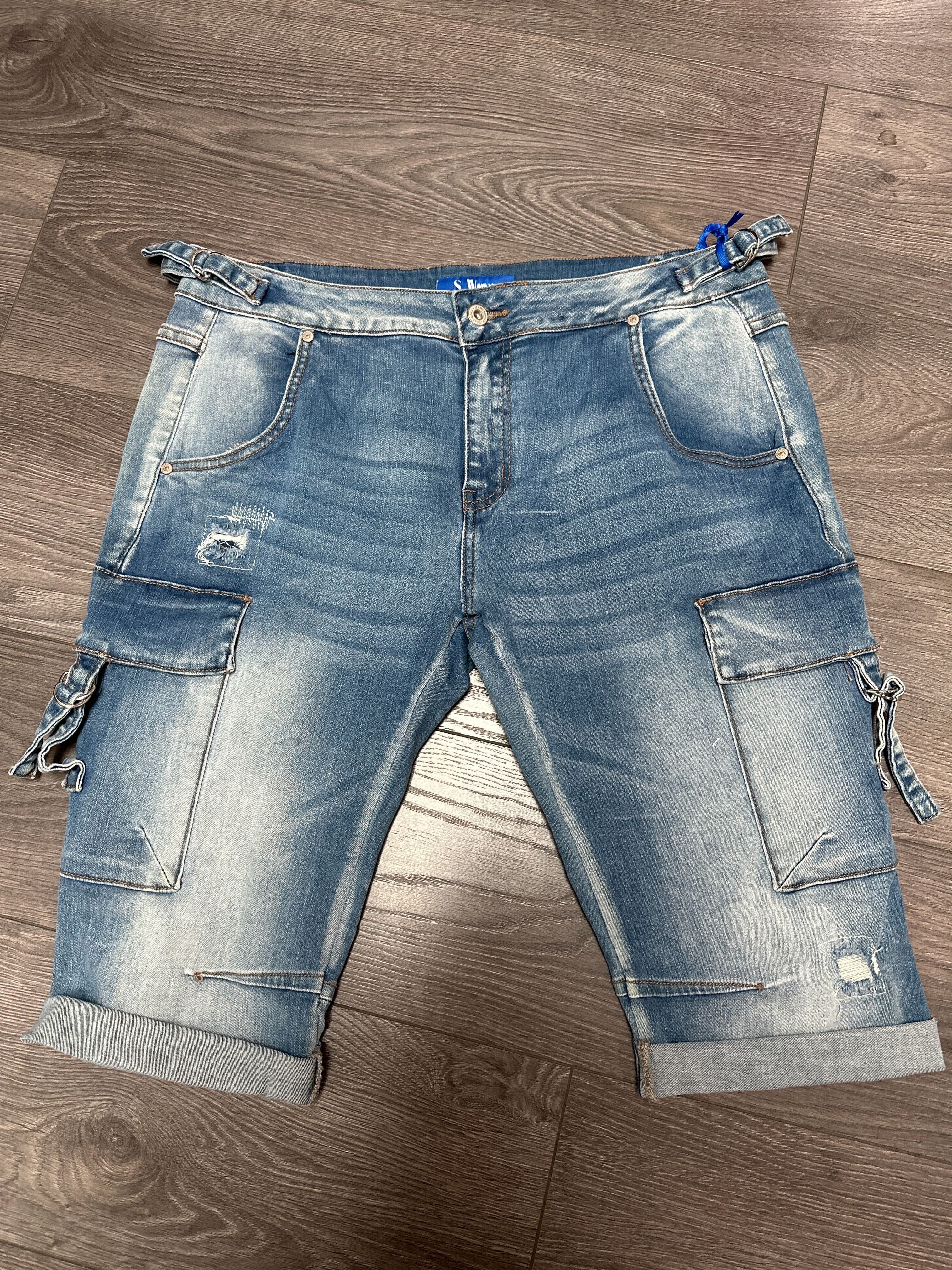 Nouveauté short en jeans printemps/été 2024-BOUTIQUE SYLBELLE