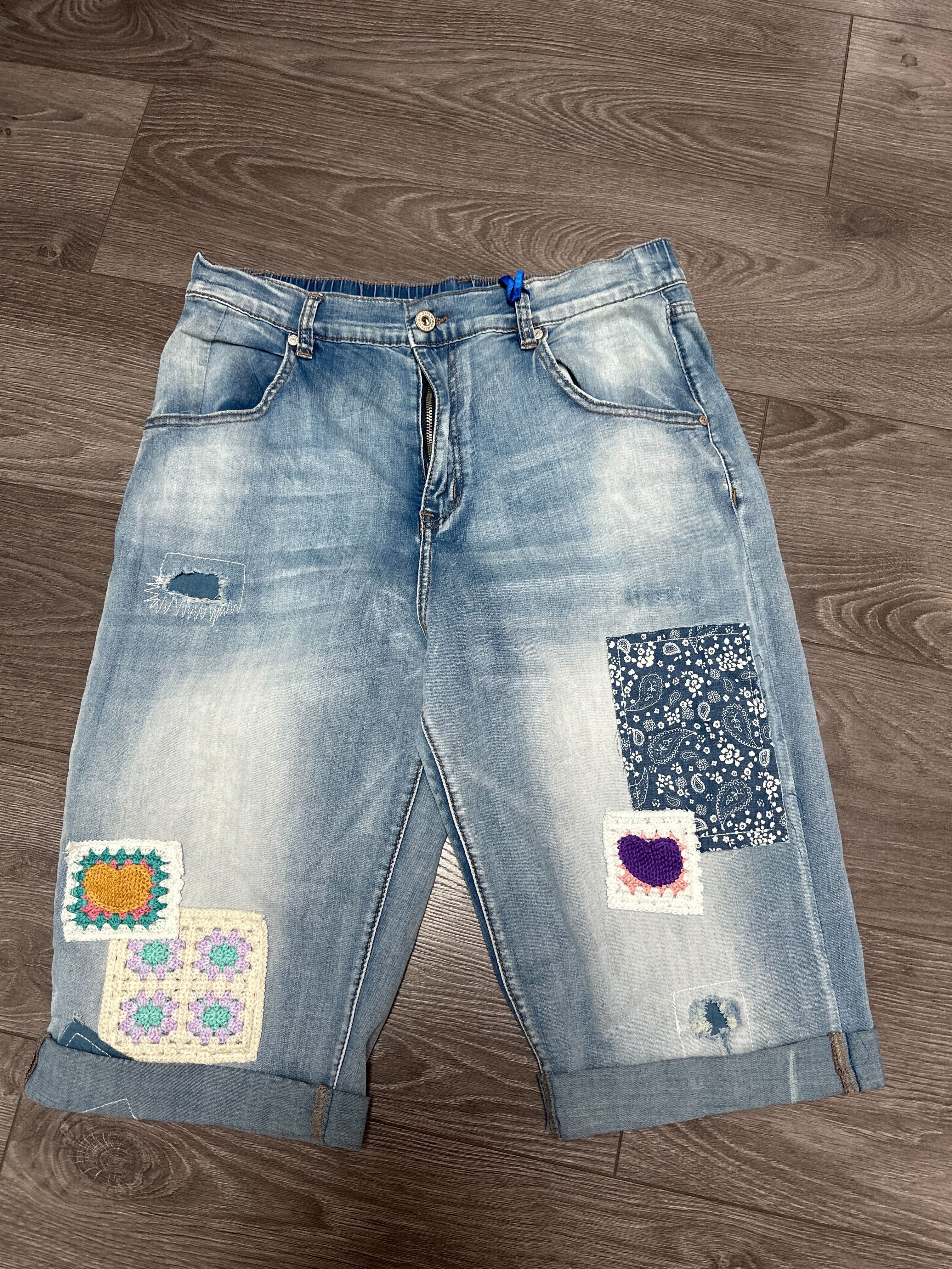 Nouveauté short en jeans printemps/été 2024-BOUTIQUE SYLBELLE