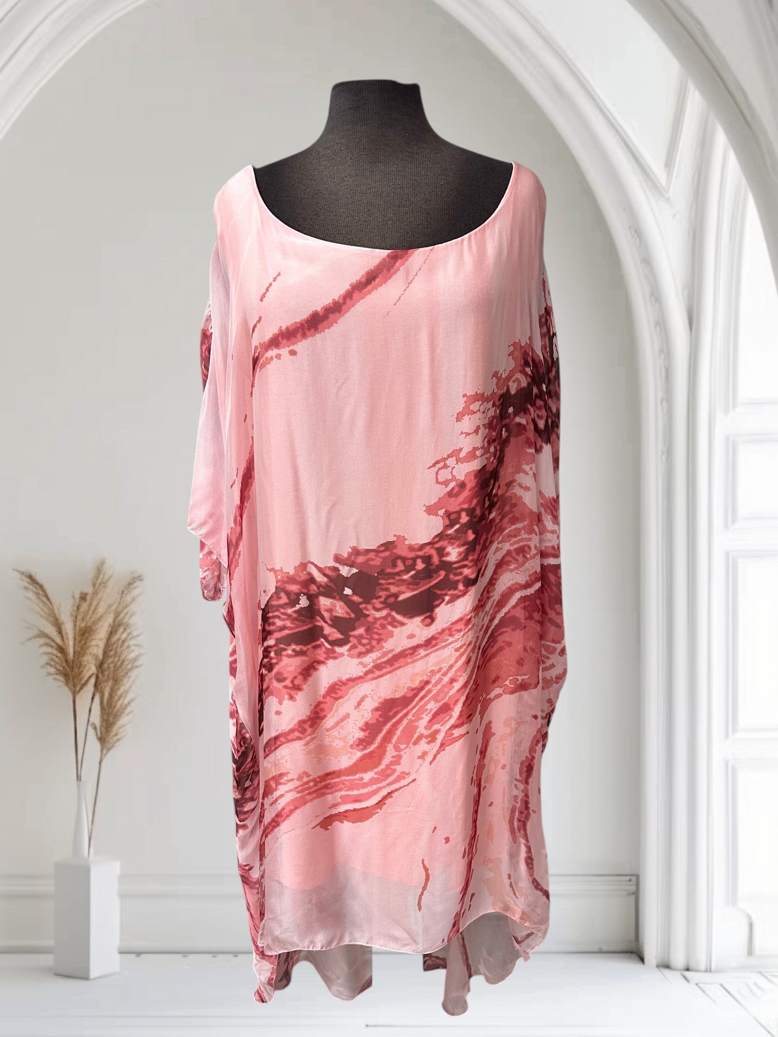 Robe de soie
