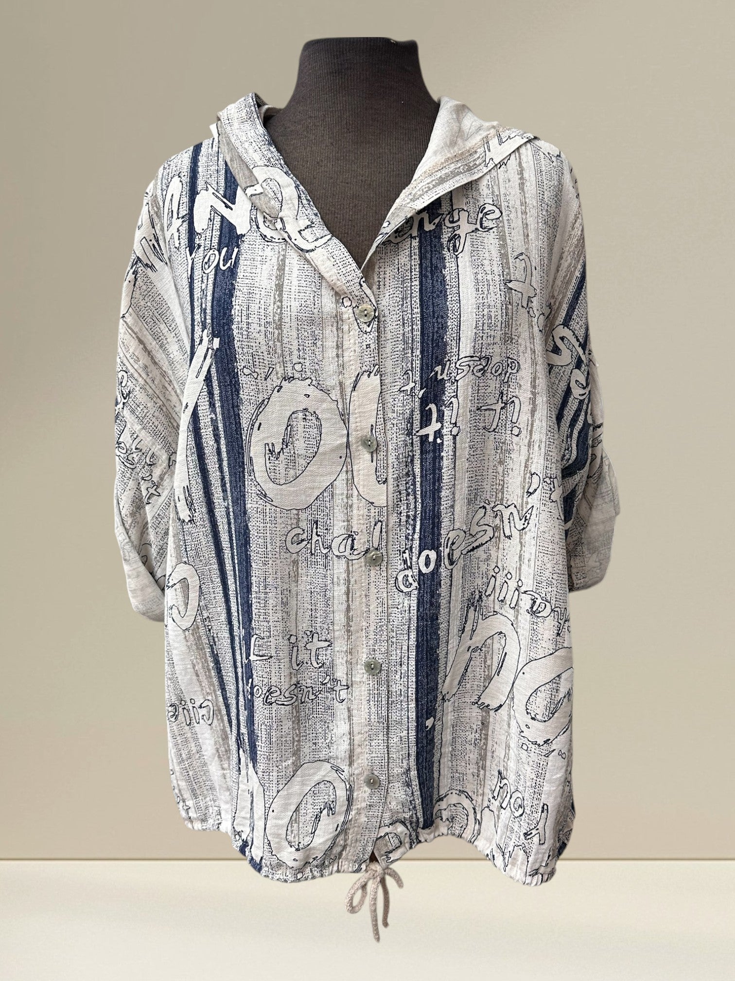 Blouse à capuchon