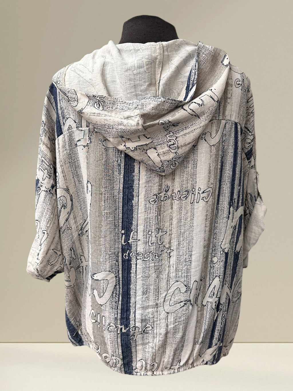 Blouse à capuchon
