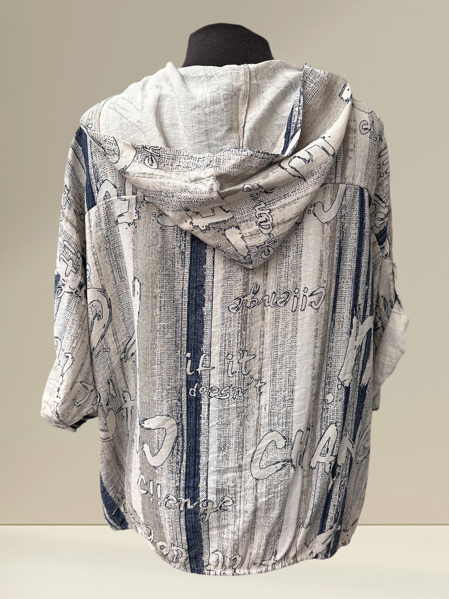 Blouse à capuchon