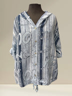 Blouse à capuchon