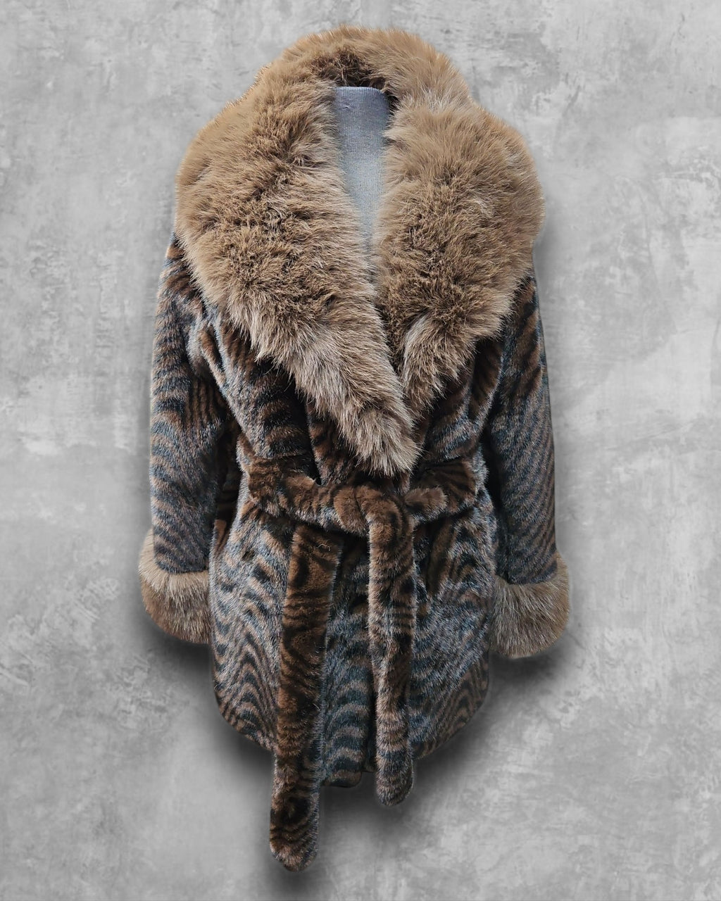 Manteau (Fausse Fourrure)