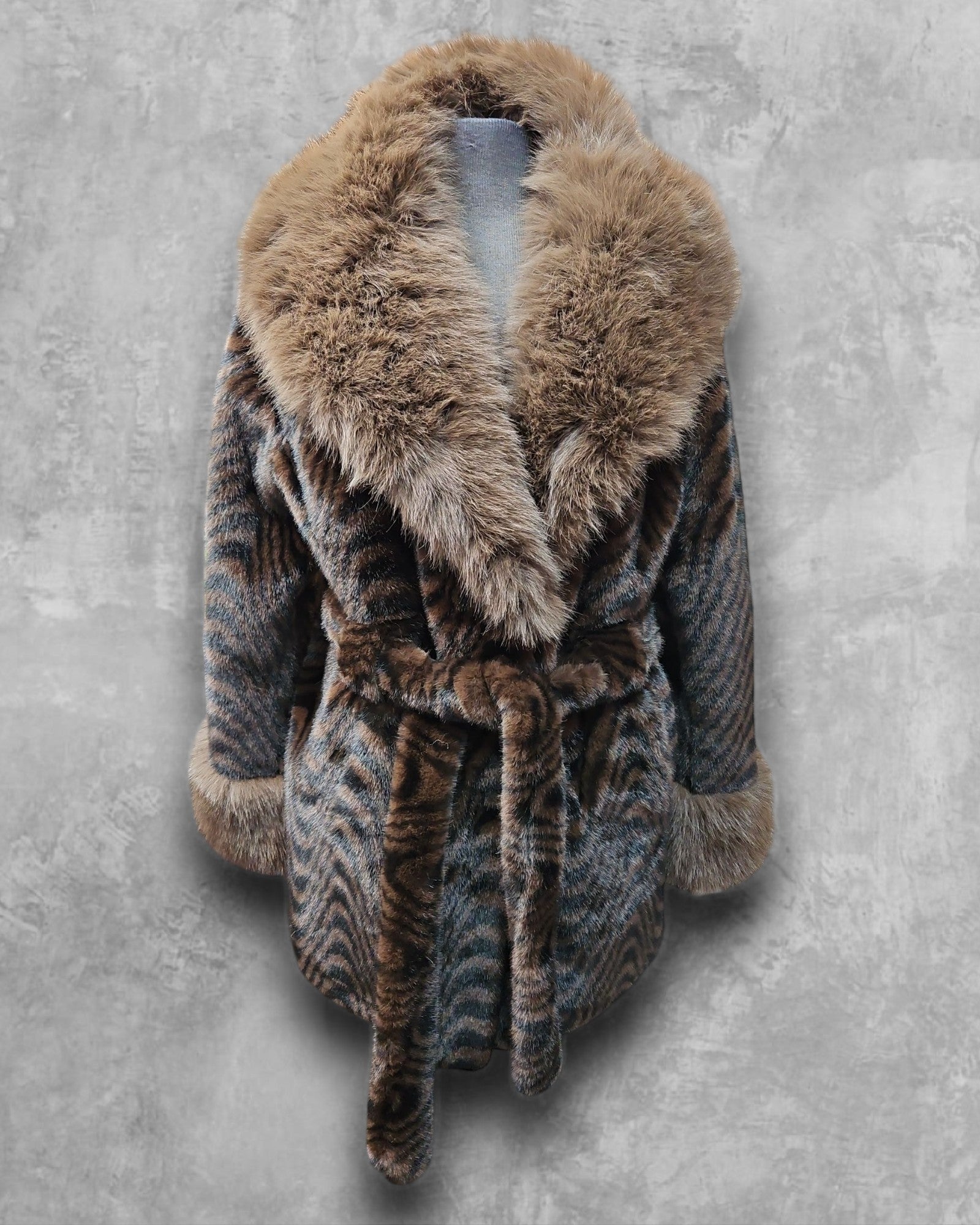 Manteau (Fausse Fourrure)