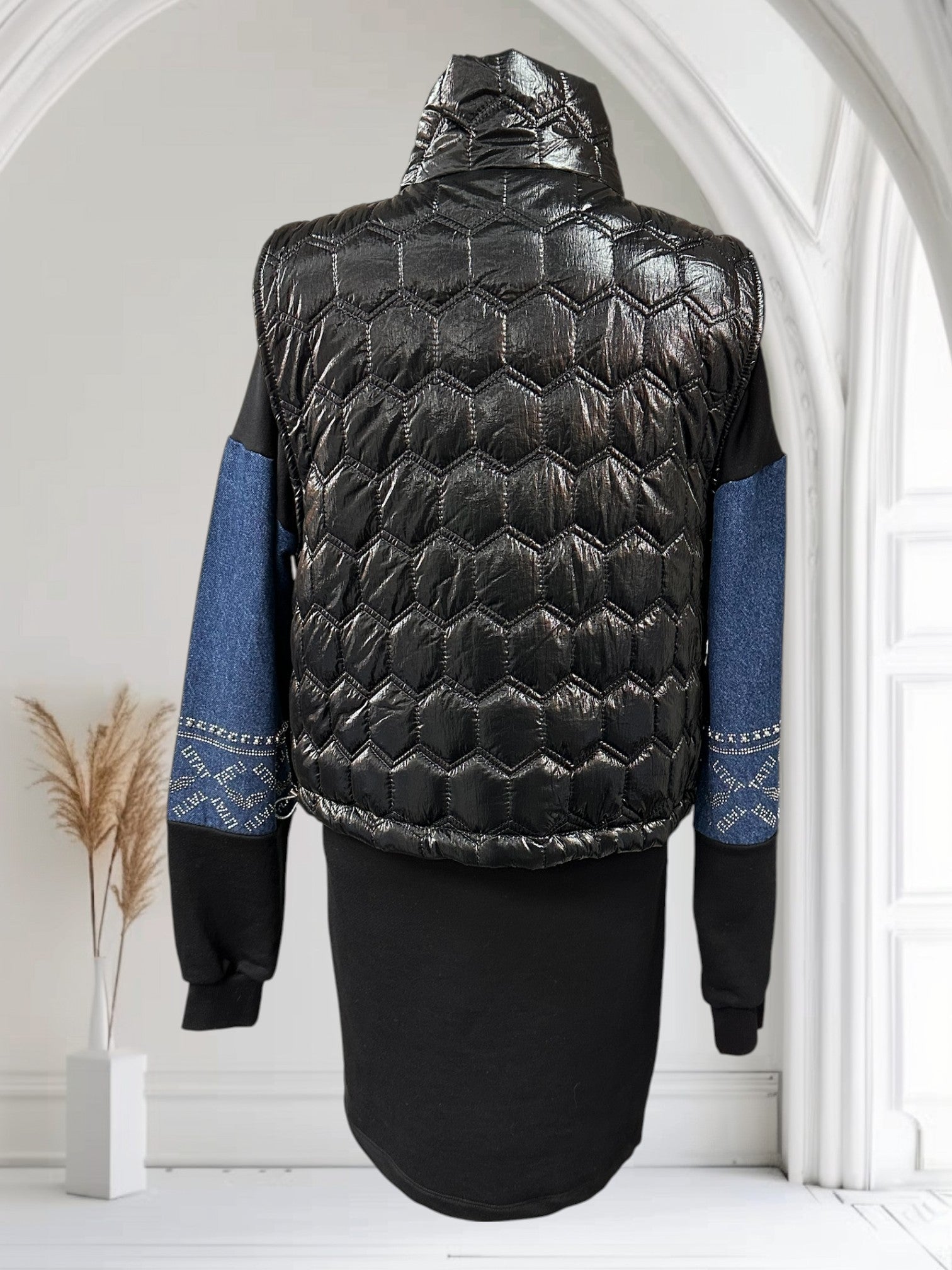 Ensemble tunique et veste sans manche
