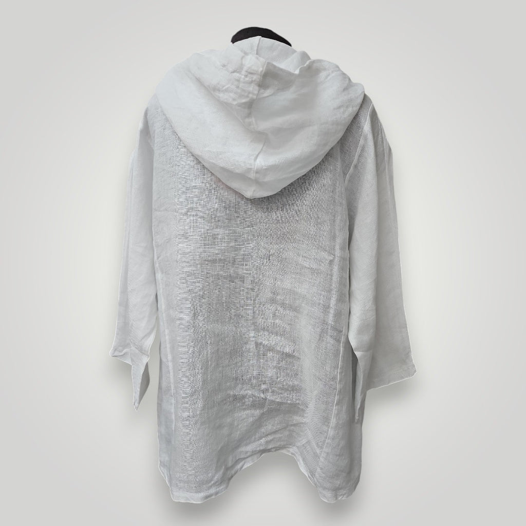 Blouse 100% Lin (Hoodie)