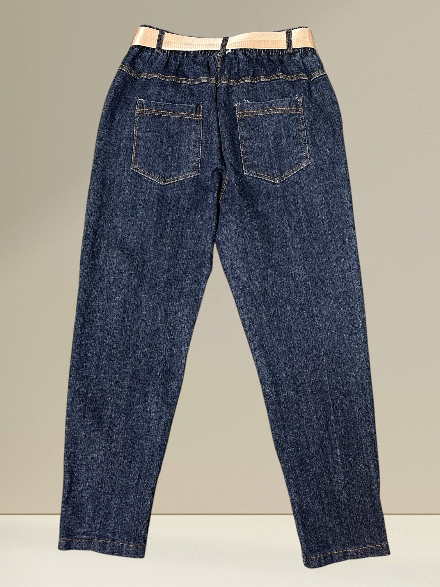 Jeans avec brillants léopard