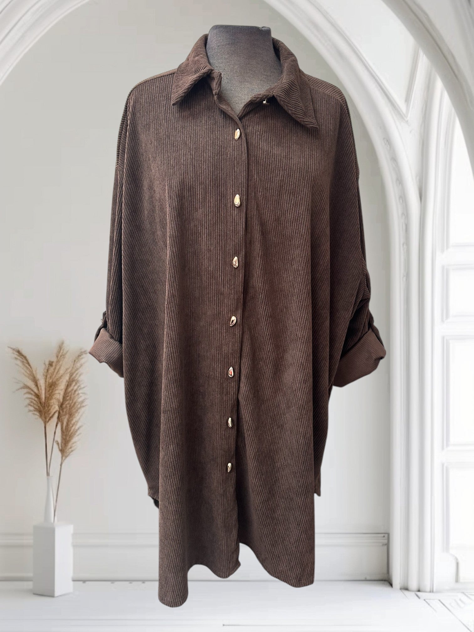 Chemise Oversize à Boutons