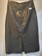 Jupe en cuir