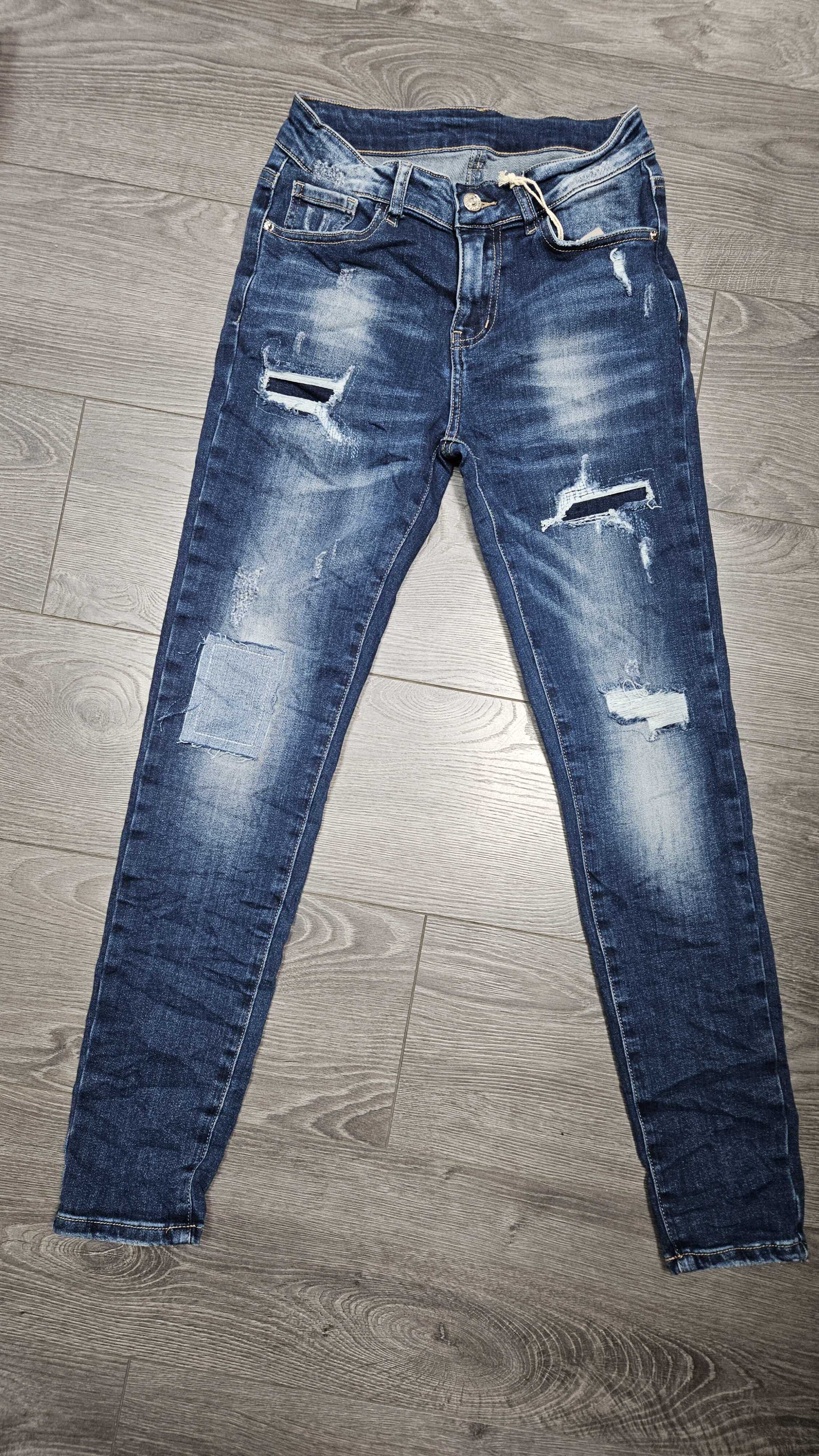 Jeans avec patch