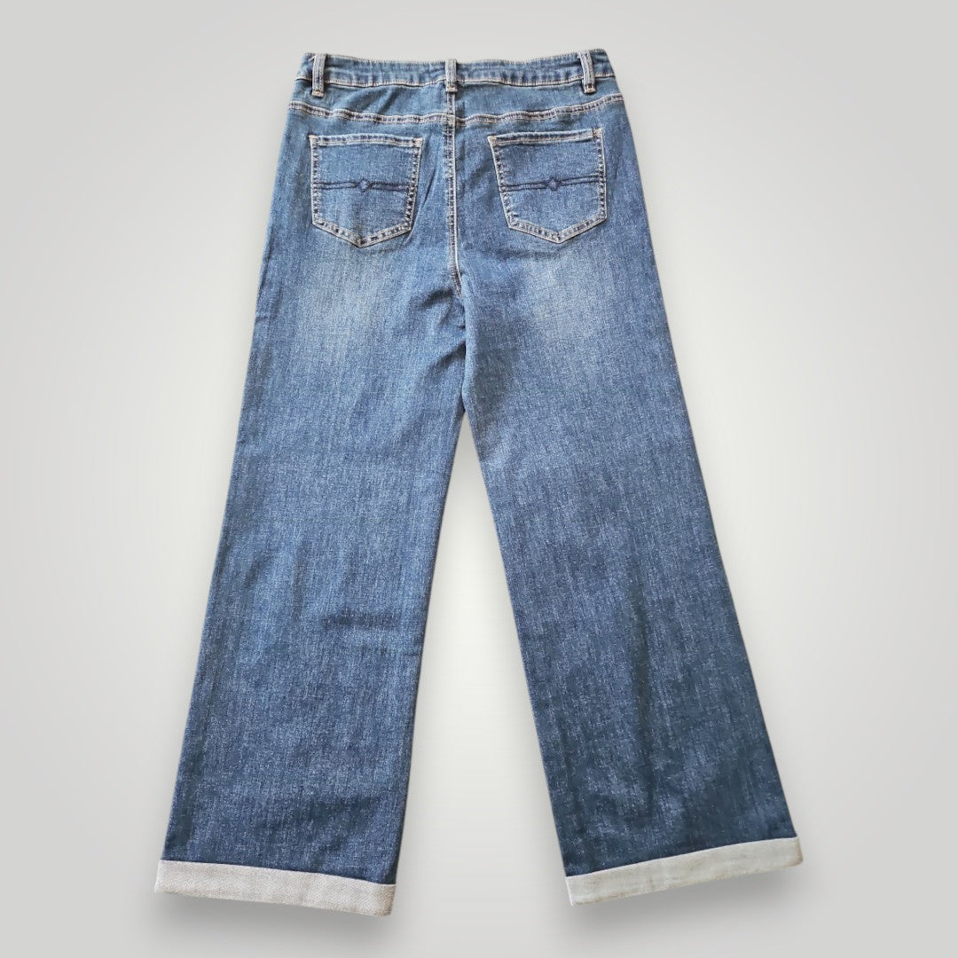 Jeans Orange Fashion Village (Jambe large et coffre)