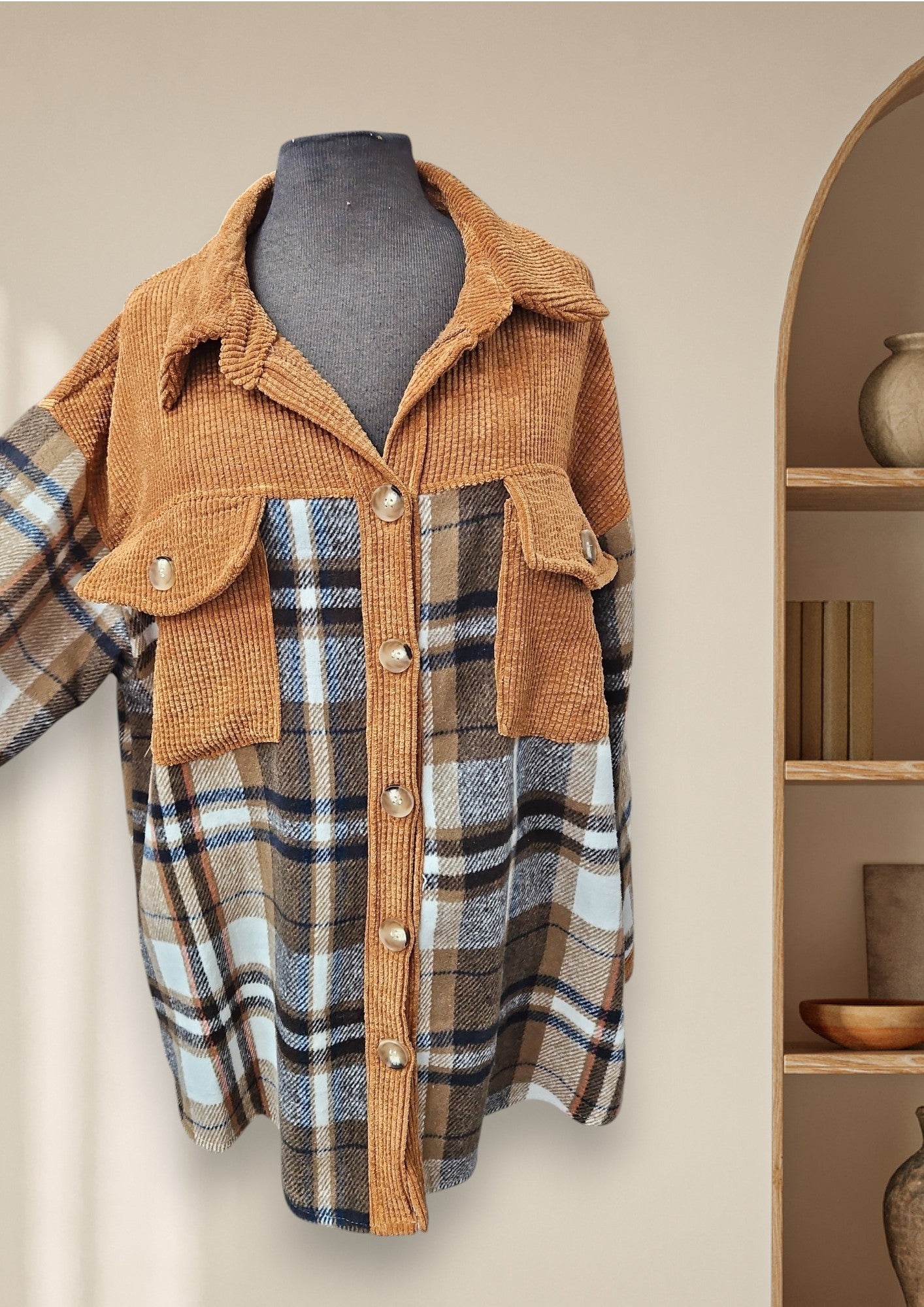 Chemise carreauté stylée