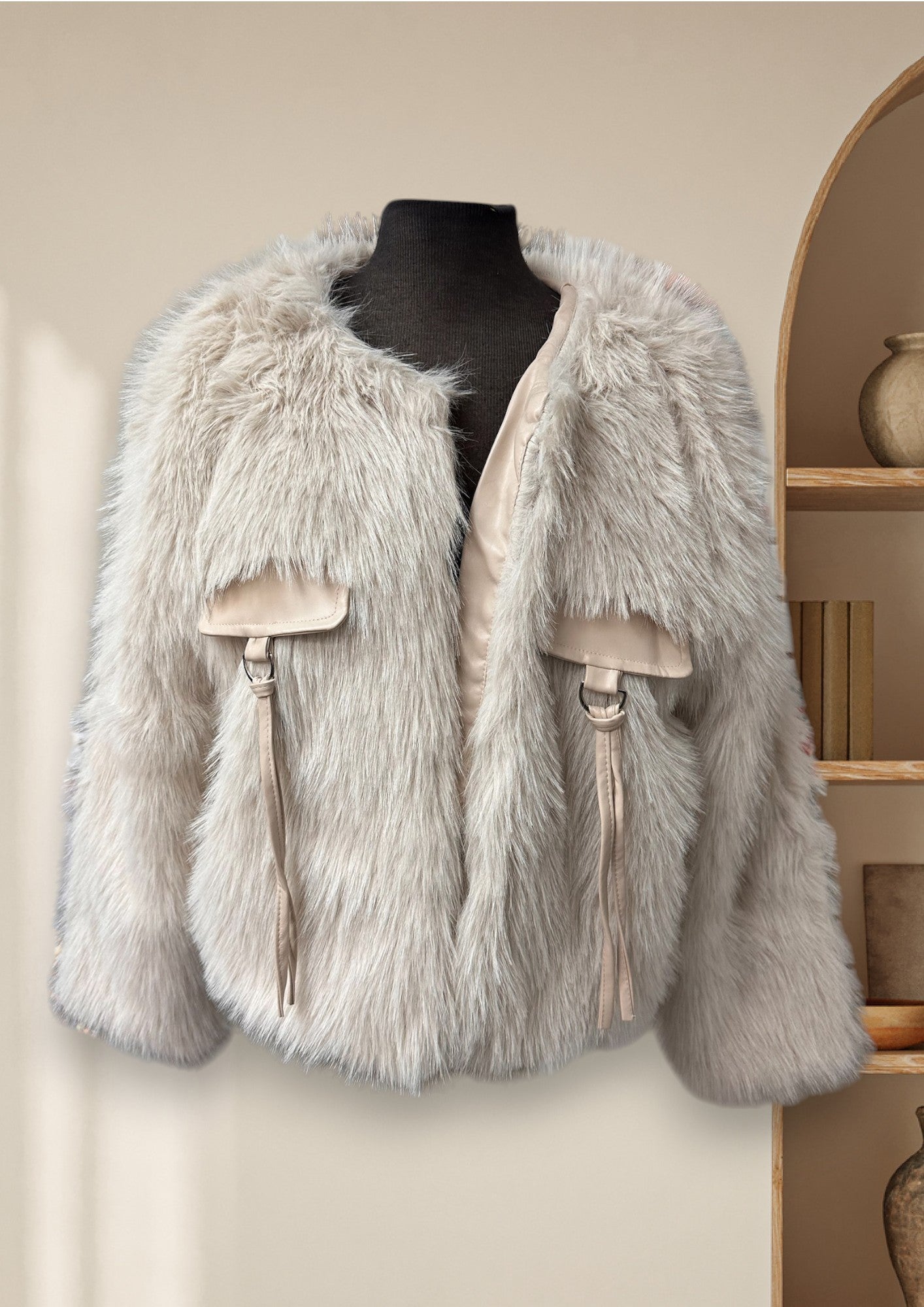 Manteau de poils