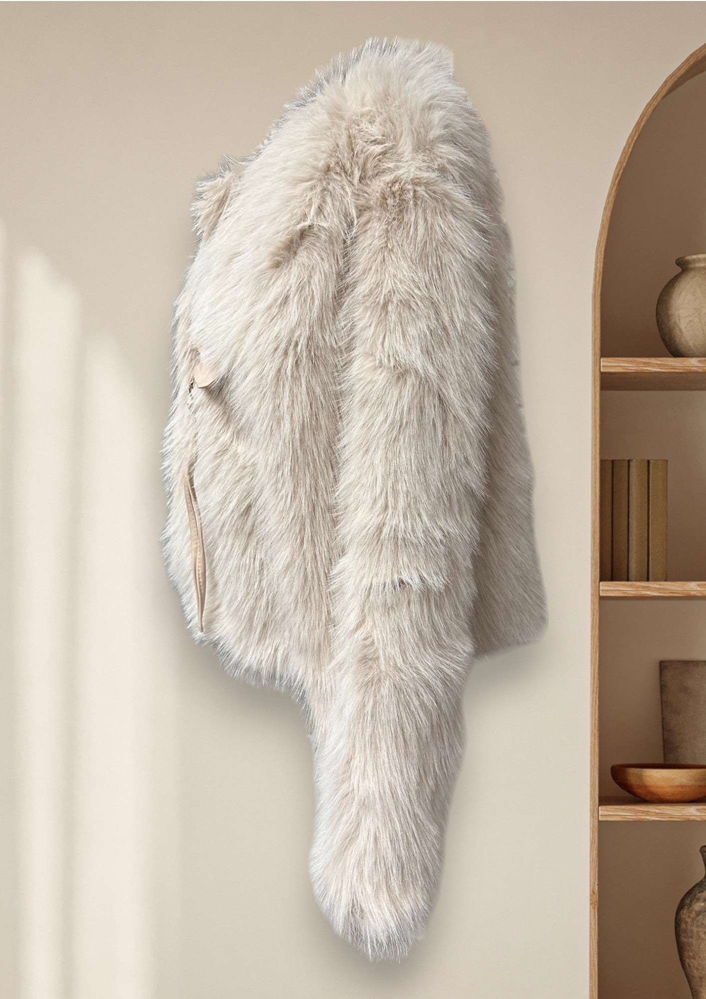 Manteau de poils