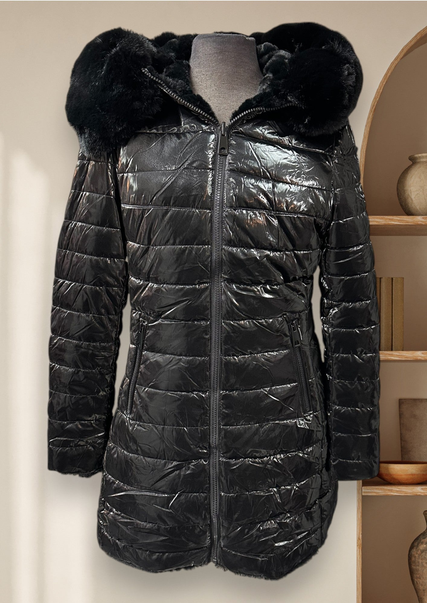 Manteau d'hiver réversible