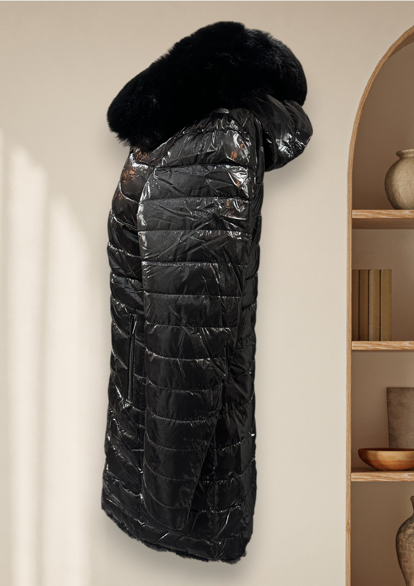 Manteau d'hiver réversible
