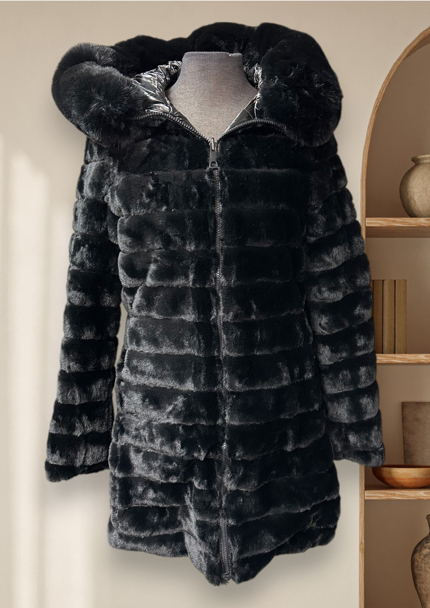 Manteau d'hiver réversible