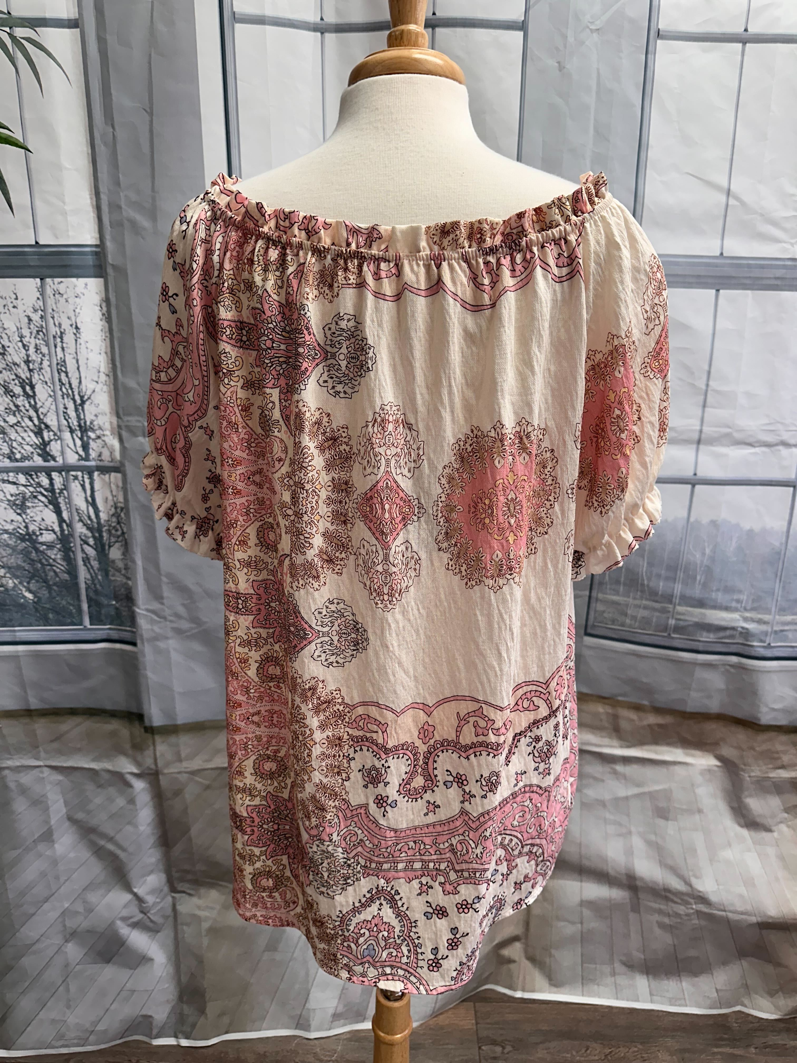 Nouveauté blouse boho printemps/été 2024