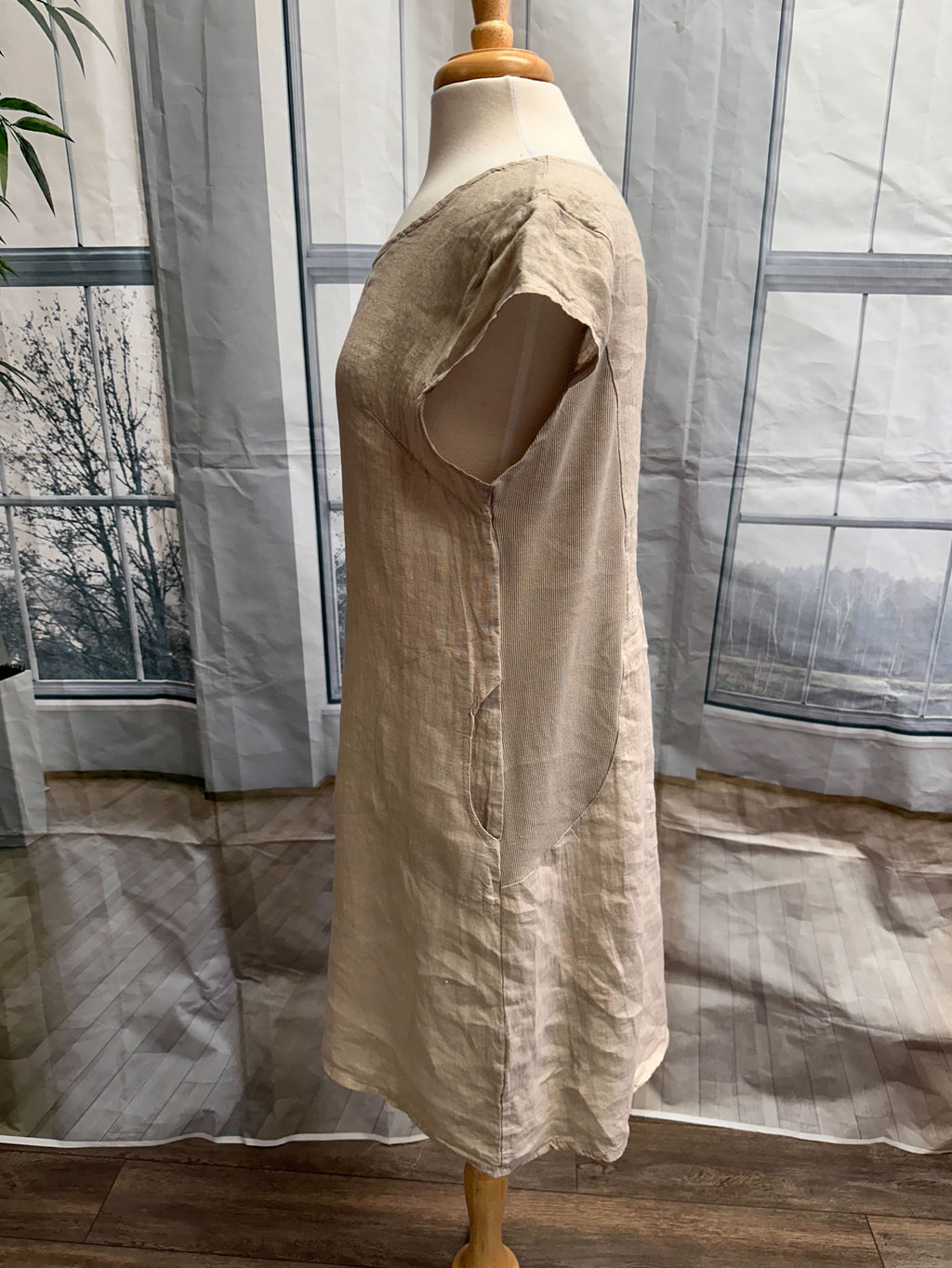 Nouveauté robe en lin