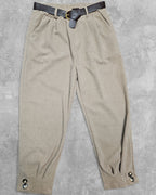 Pantalon (style corduroy) avec ceinture