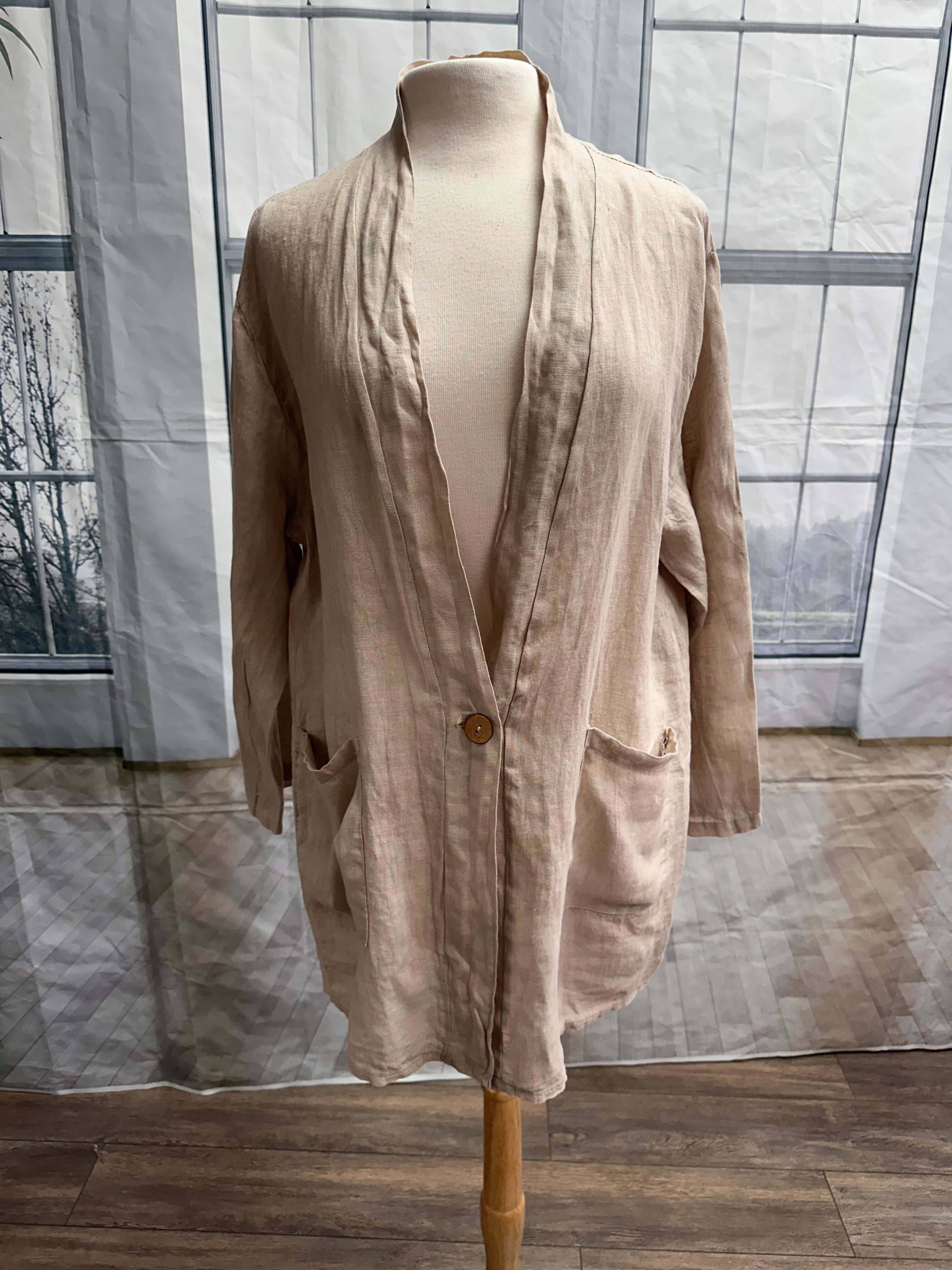 Veste en lin