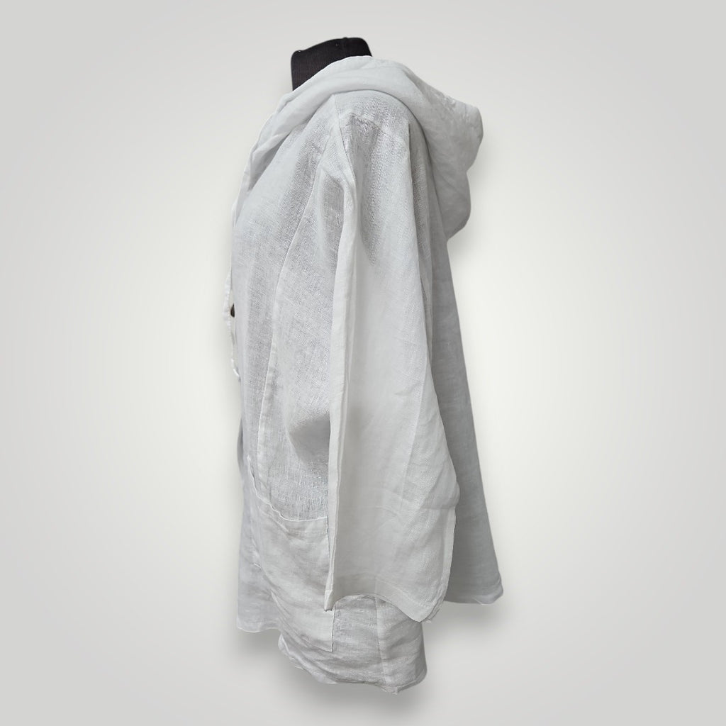 Blouse 100% Lin (Hoodie)