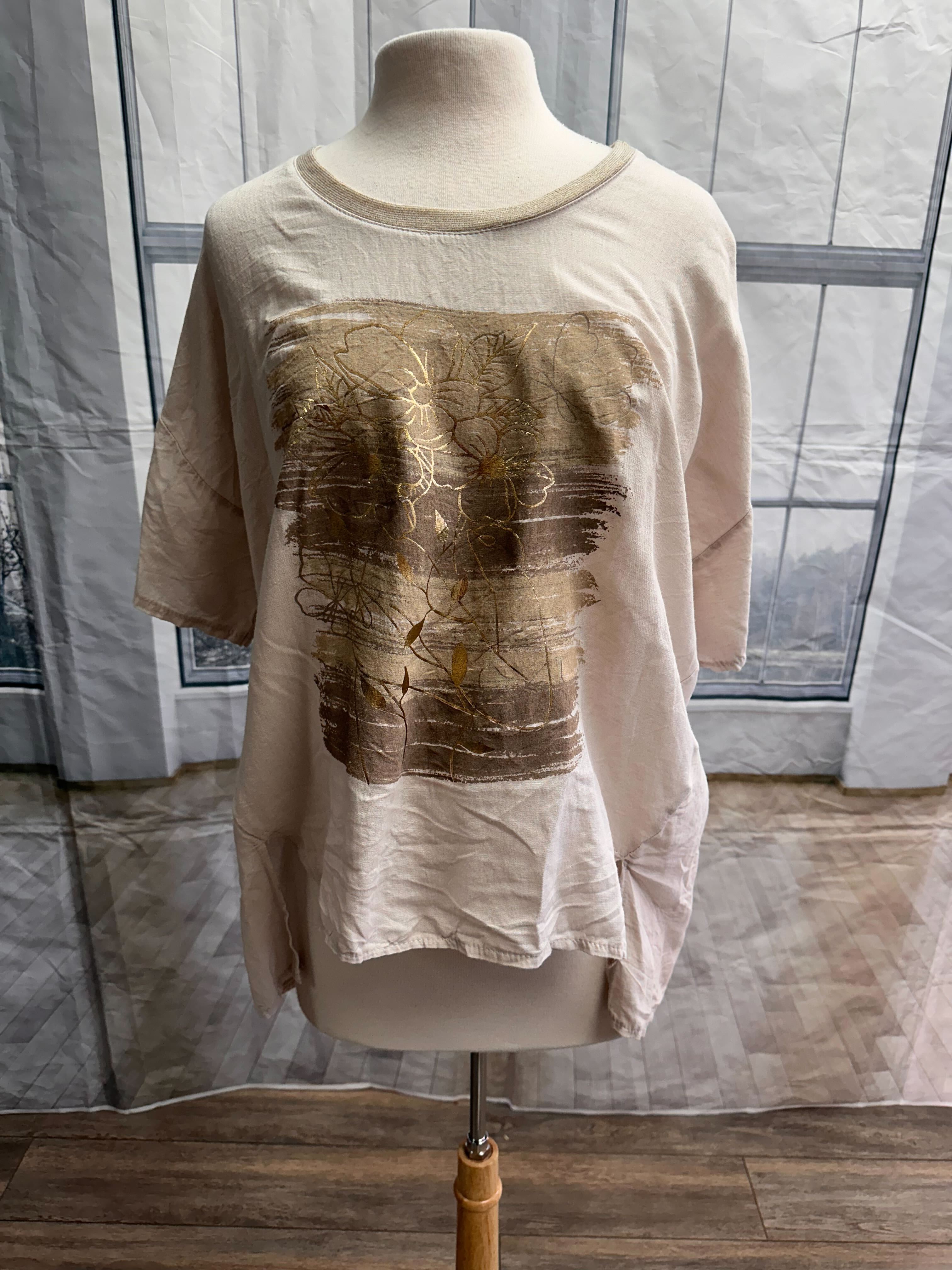 Chandail t-shirt printemps/été 2024-BOUTIQUE SYLBELLE