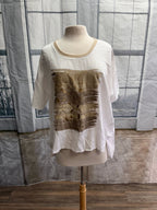Chandail t-shirt printemps/été 2024-BOUTIQUE SYLBELLE