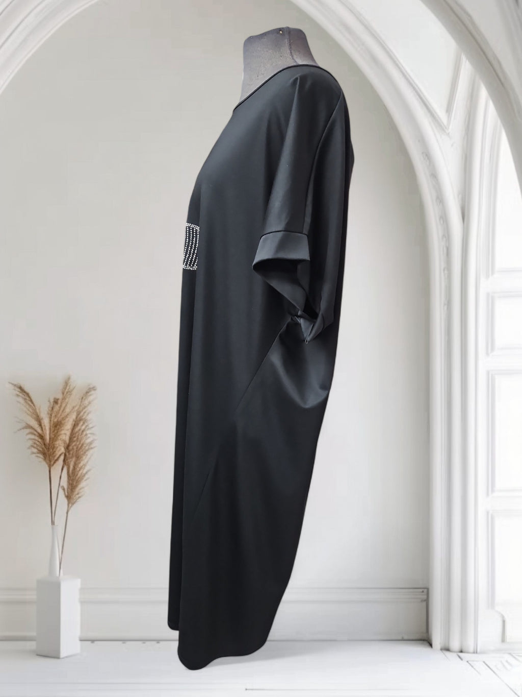 Robe t-shirt avec une fleur