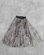 Jupe en tule léopard