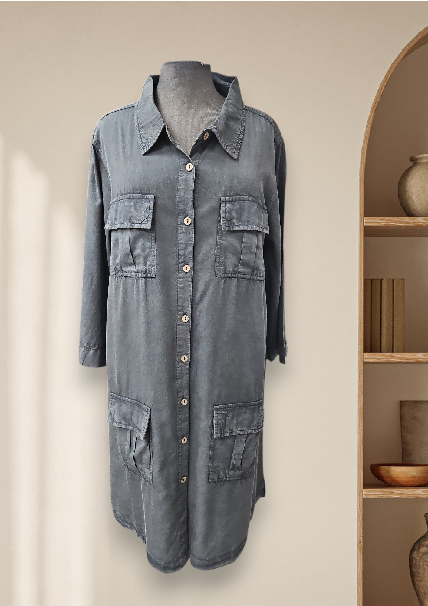 Robe chemisier Tango Mango