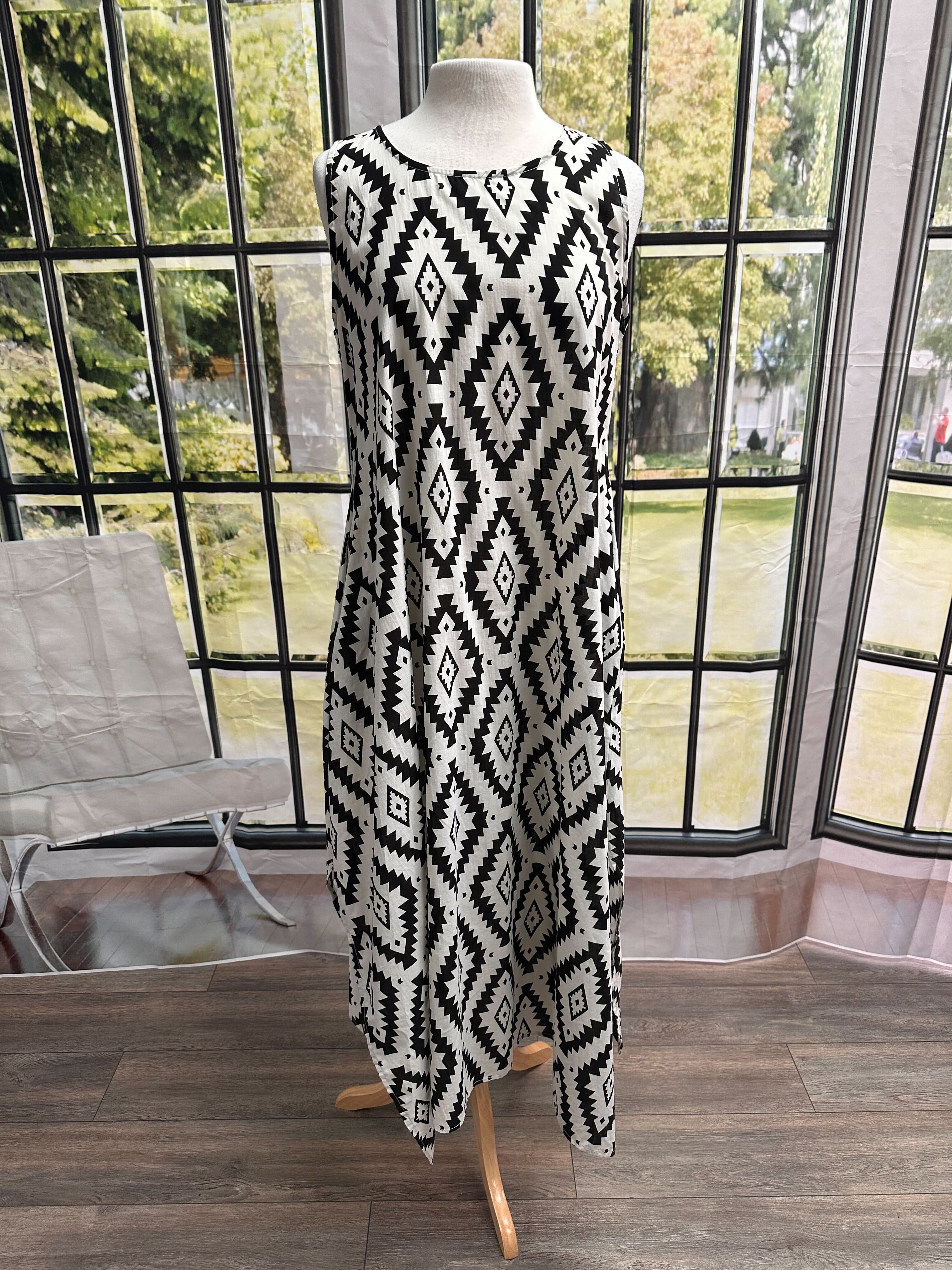 Nouveauté robe sans manches printemps/été 2024-BOUTIQUE SYLBELLE